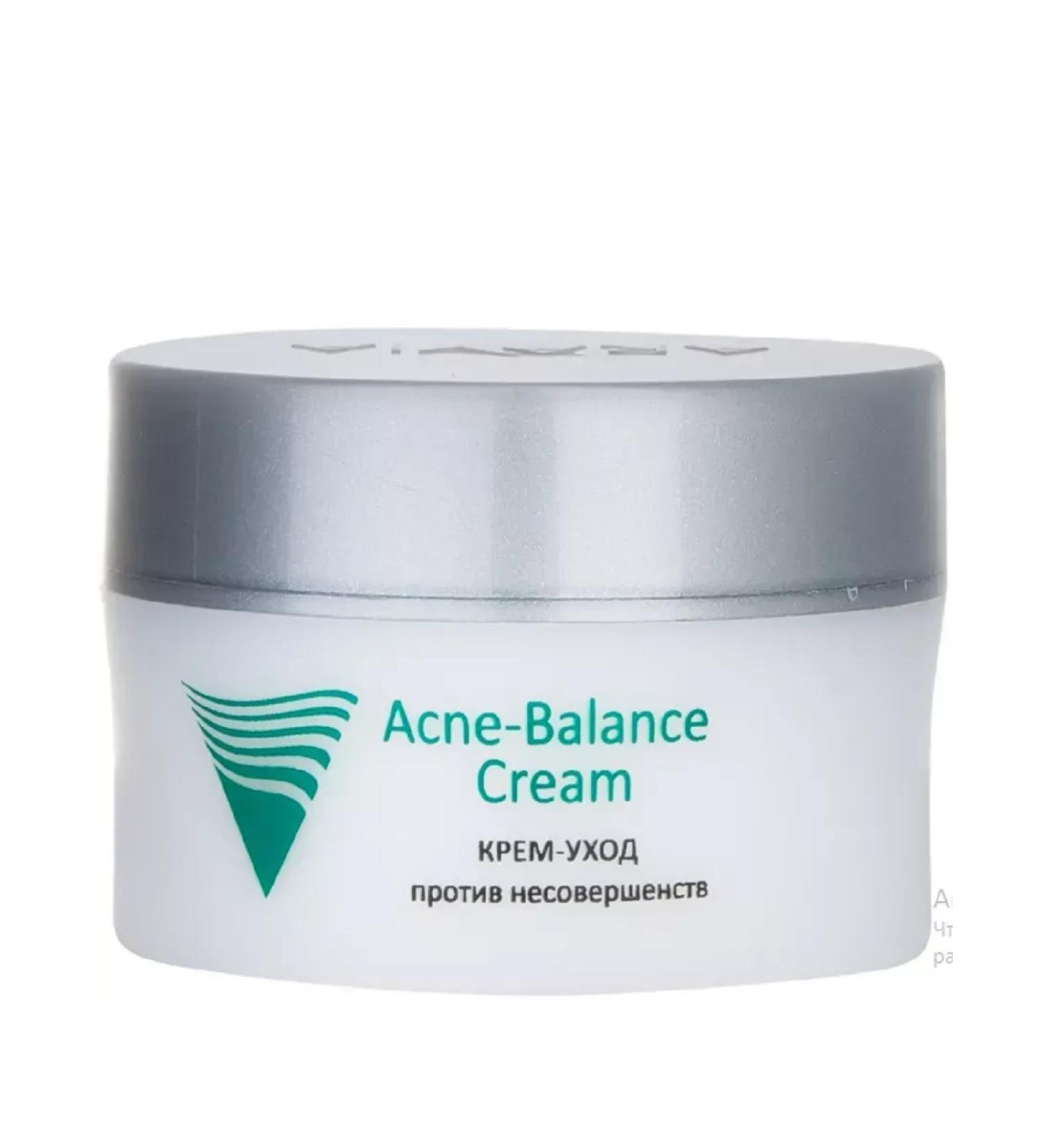 ARAVIA Cream-cream against the imperfections of the skin of Acne-Balance Cream 50 ml - Buy Online on GoSupps.com