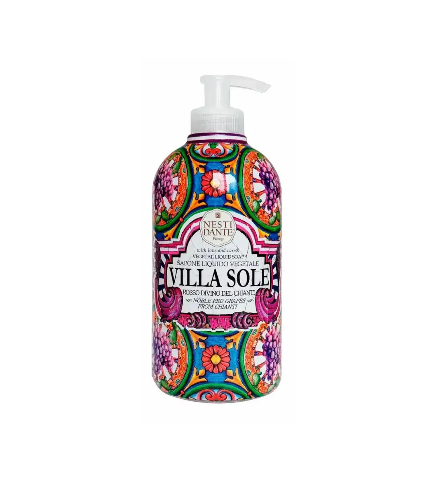 Nesti Dante Liquid soap Villa sole grapes from Chianti 500 ml