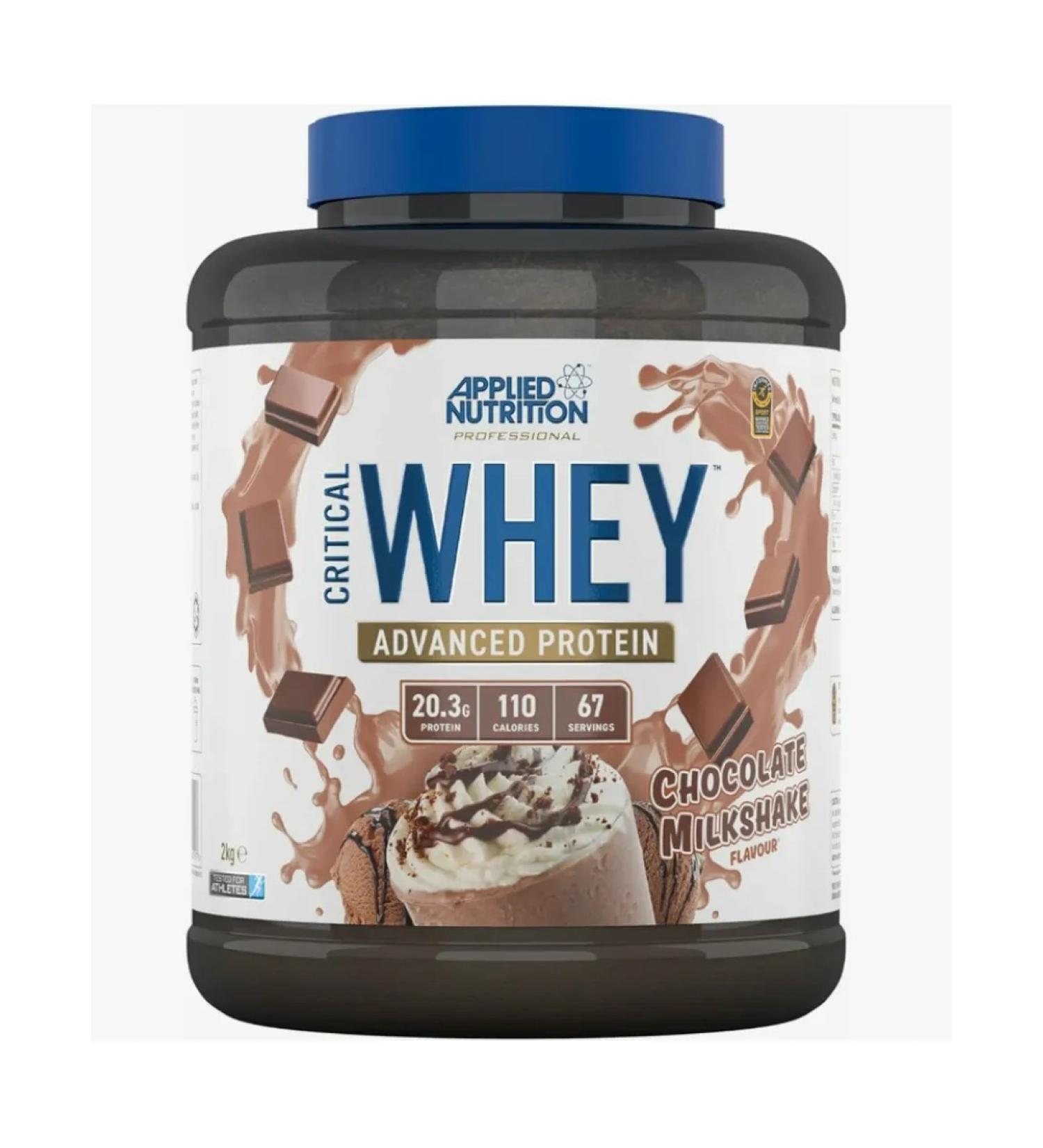APPLIED NUTRITION Critical Whey 2000g chocolate - Buy Online on GoSupps.com