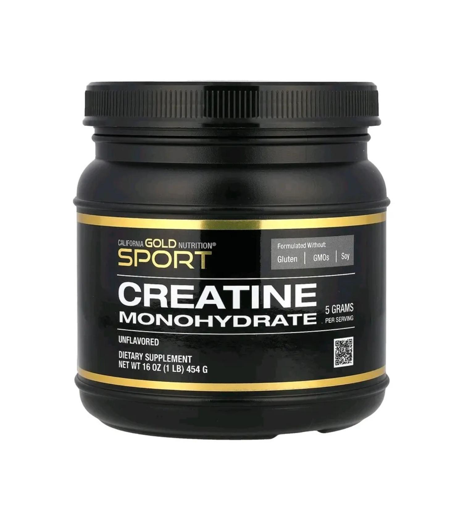 California Gold Nutrition Monohydrate creatine 454 g - Buy Online on GoSupps.com