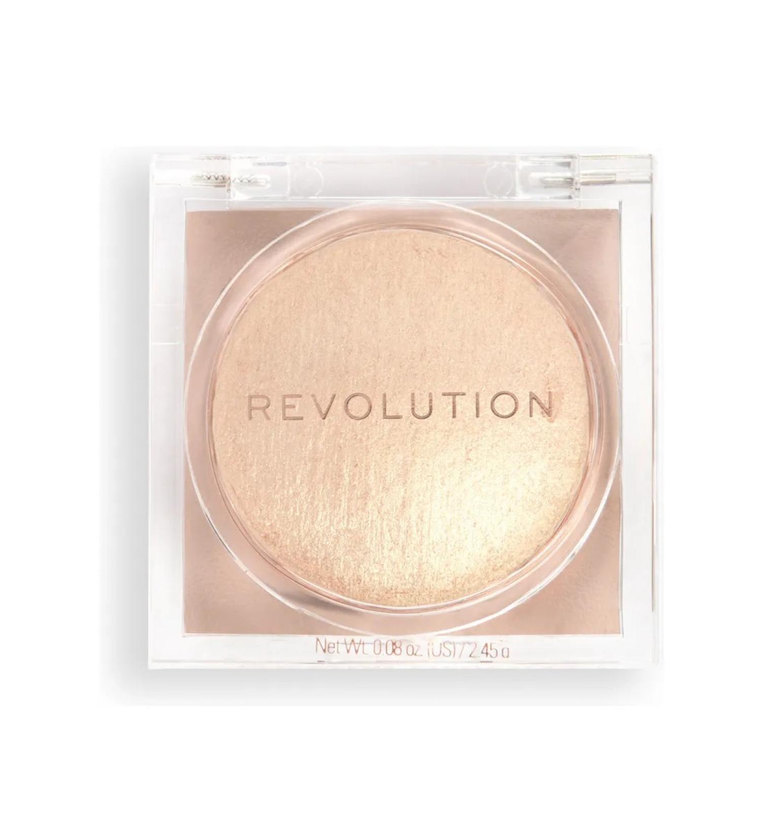 MakeUp Revolution Highlighter for the face Beam Bright Bronze Baddie - Buy Online on GoSupps.com