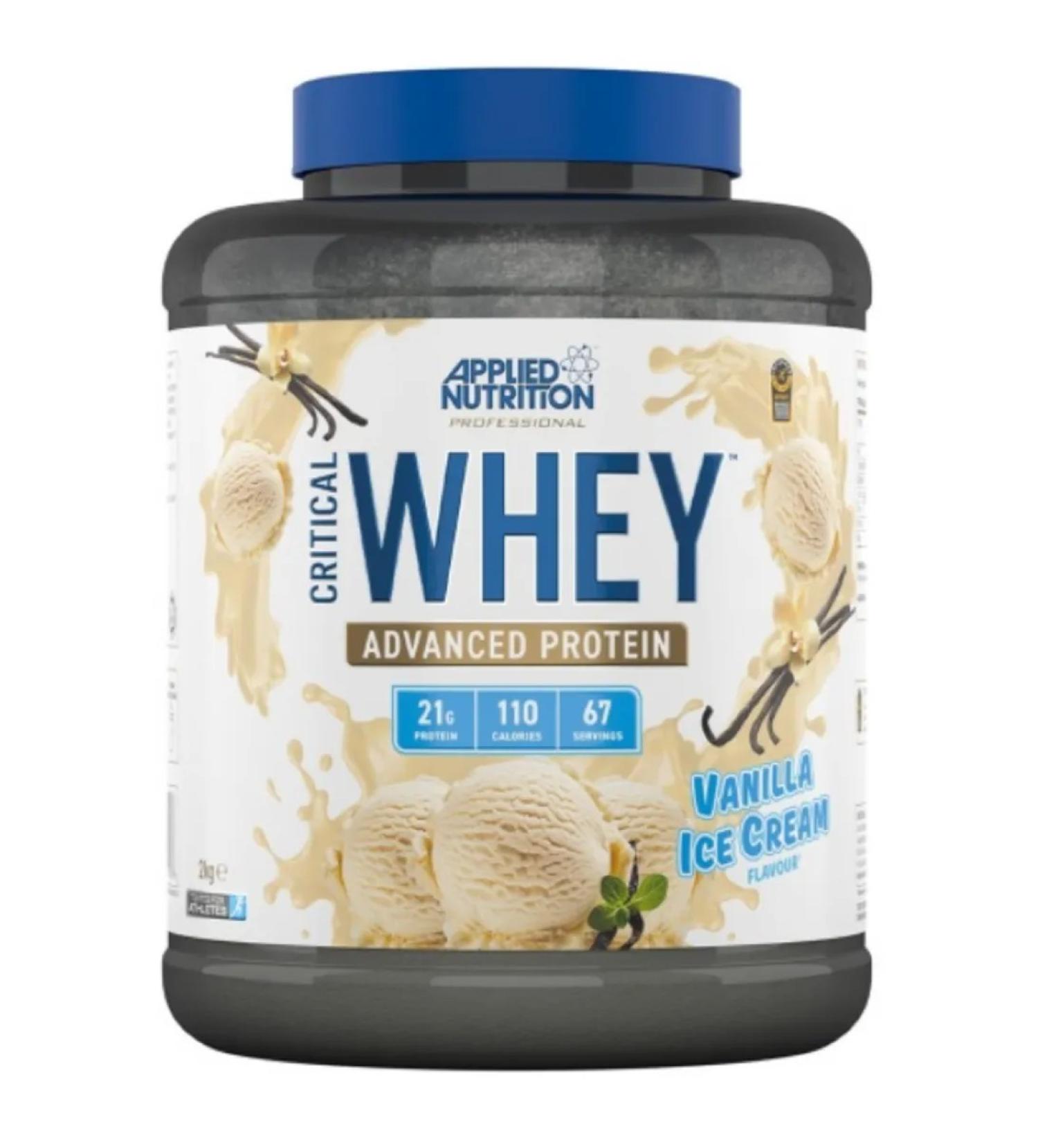APPLIED NUTRITION Critical Whey 2000g Wastein Wastein Protein Vanil - Buy Online on GoSupps.com