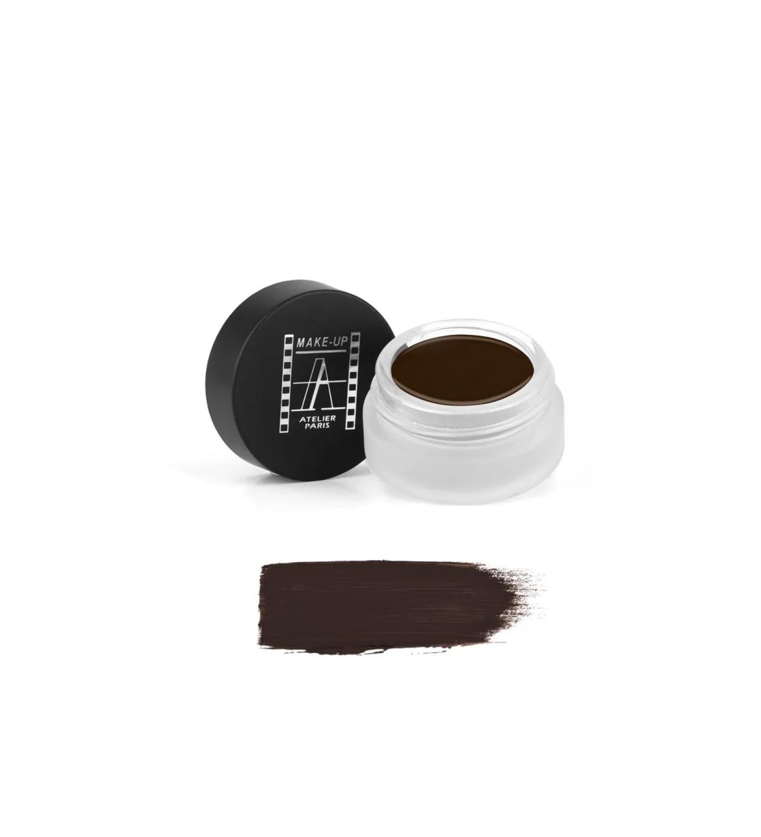 Makeup Atelier Paris MKATL Front for eyebrows "Dark Brown" on a powder basis