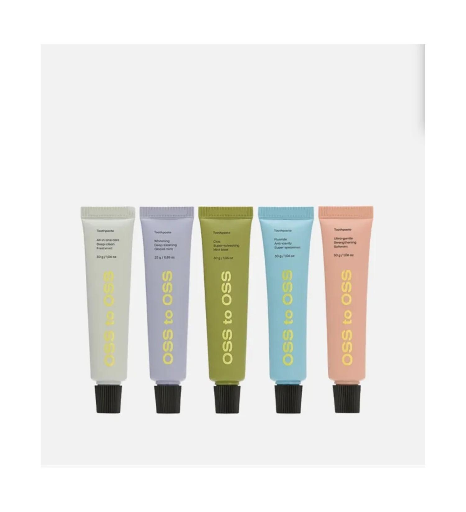 Toothpastes Set of denture pastes OSS to OSS The Power of Five - Buy Online on GoSupps.com