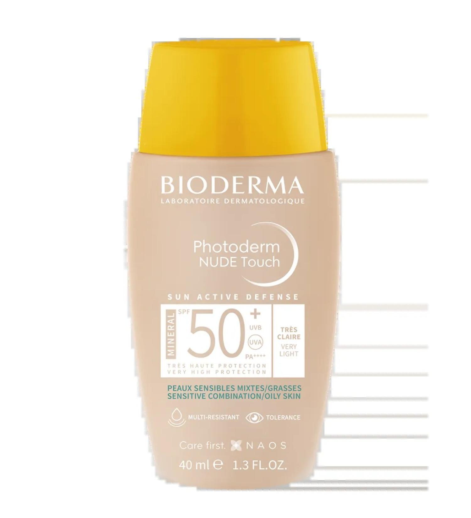 Bioderma Biooderma Sun -protection min. Fluid with tone SPF 50+ 40 ml - Buy Online on GoSupps.com