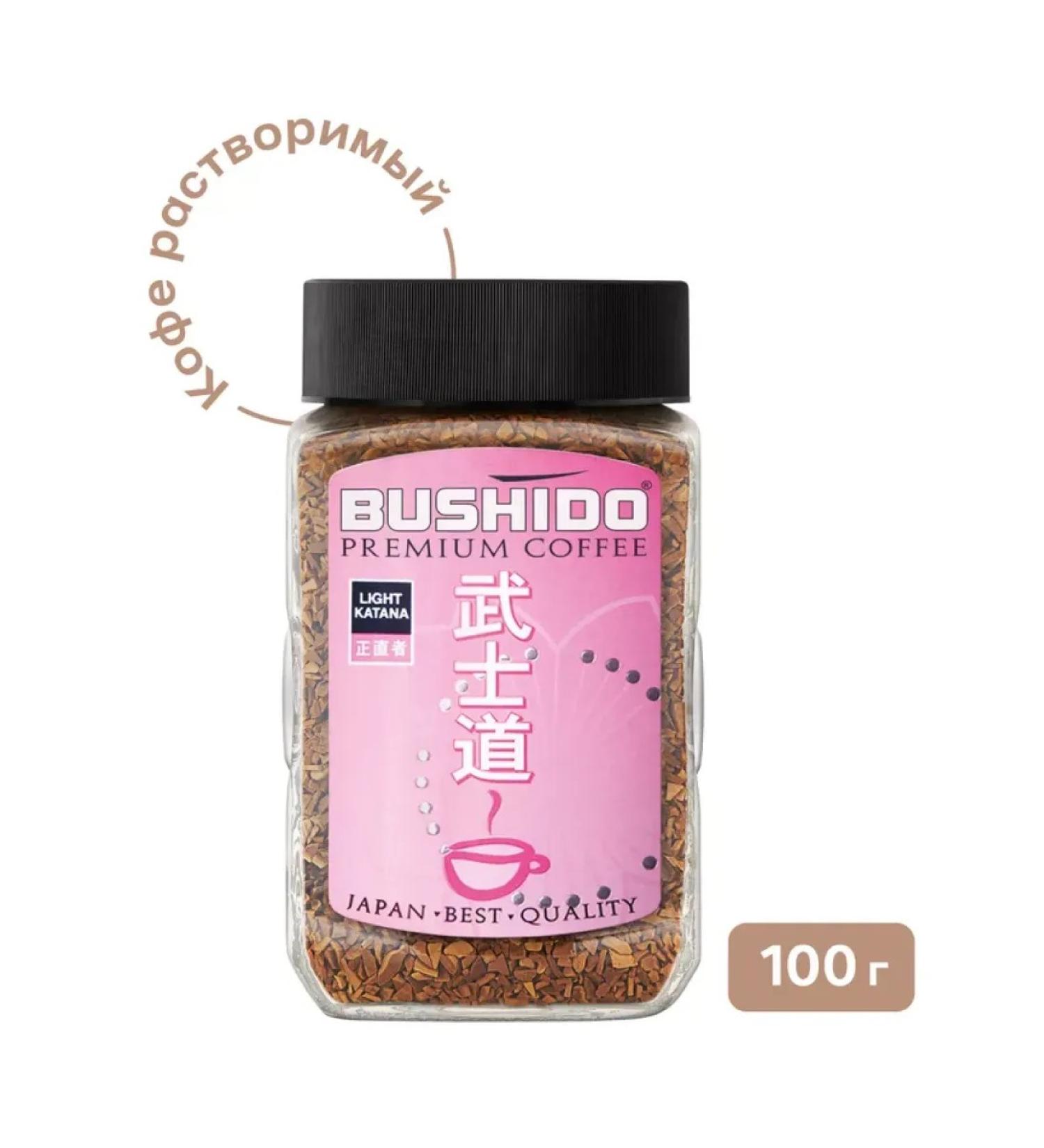 Coffee soluble Bushido Light Katana 100 g - Buy Online on GoSupps.com