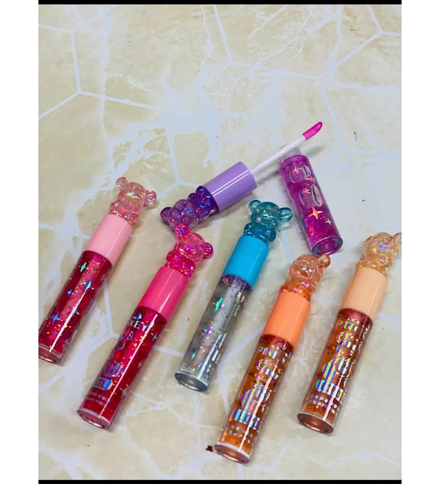 Children's lipstick oil oil 6pcs