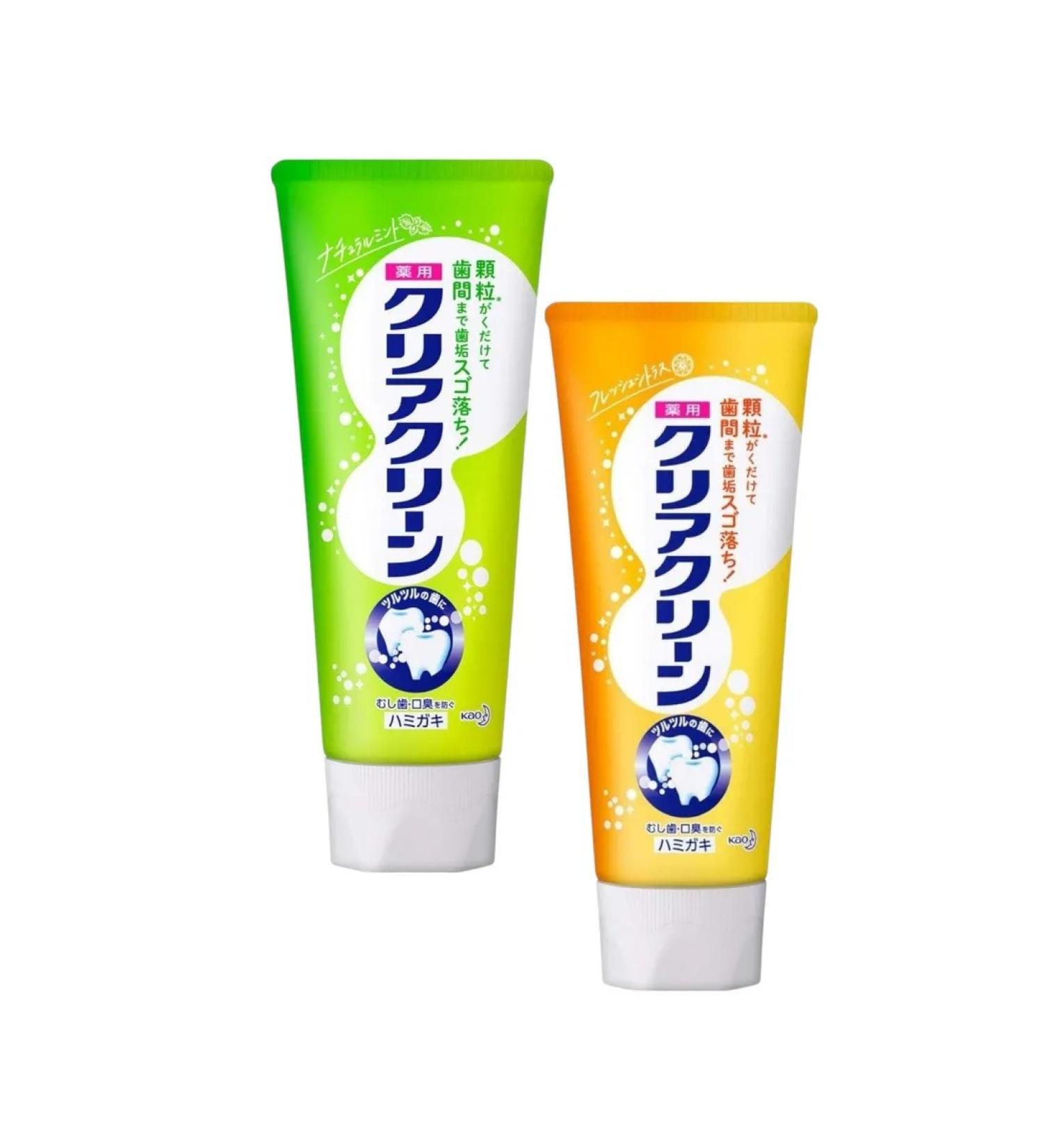 KAO Toothpaste with granules for the prevention of caries 2pcs - Buy Online on GoSupps.com