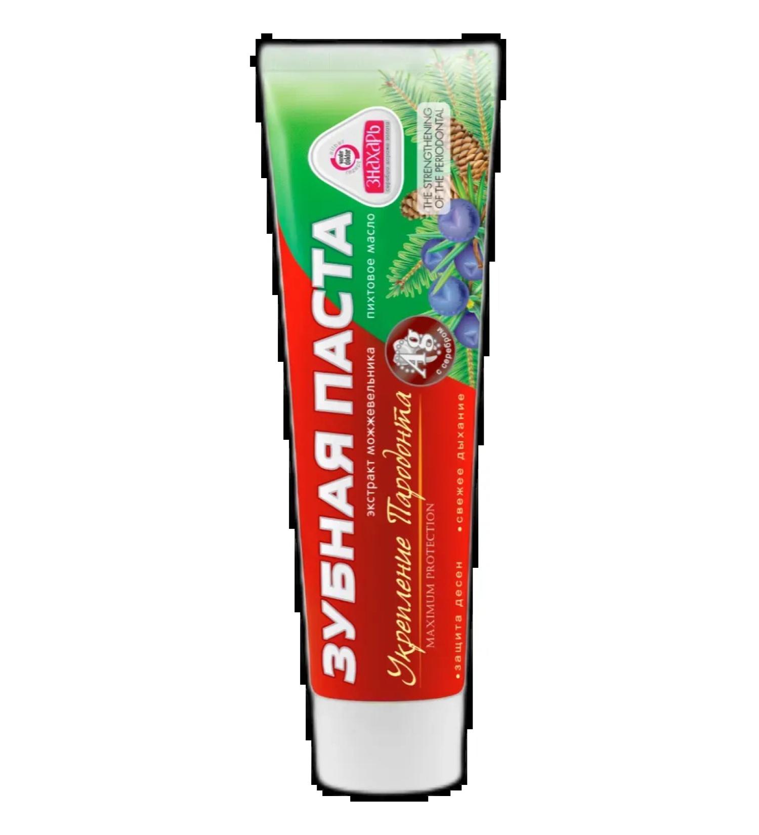 Witch Doctor Toothpaste "Strengthening periodontal" with silver