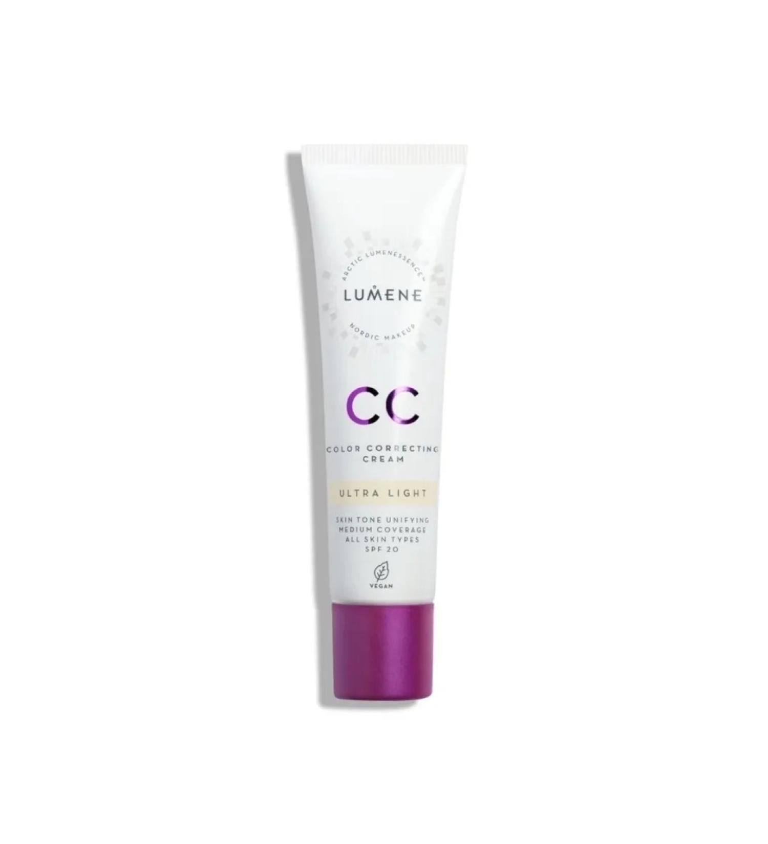 Lumene Tonal cream CC Color Correcting Cream SPF 20 tone 00 - Buy Online on GoSupps.com