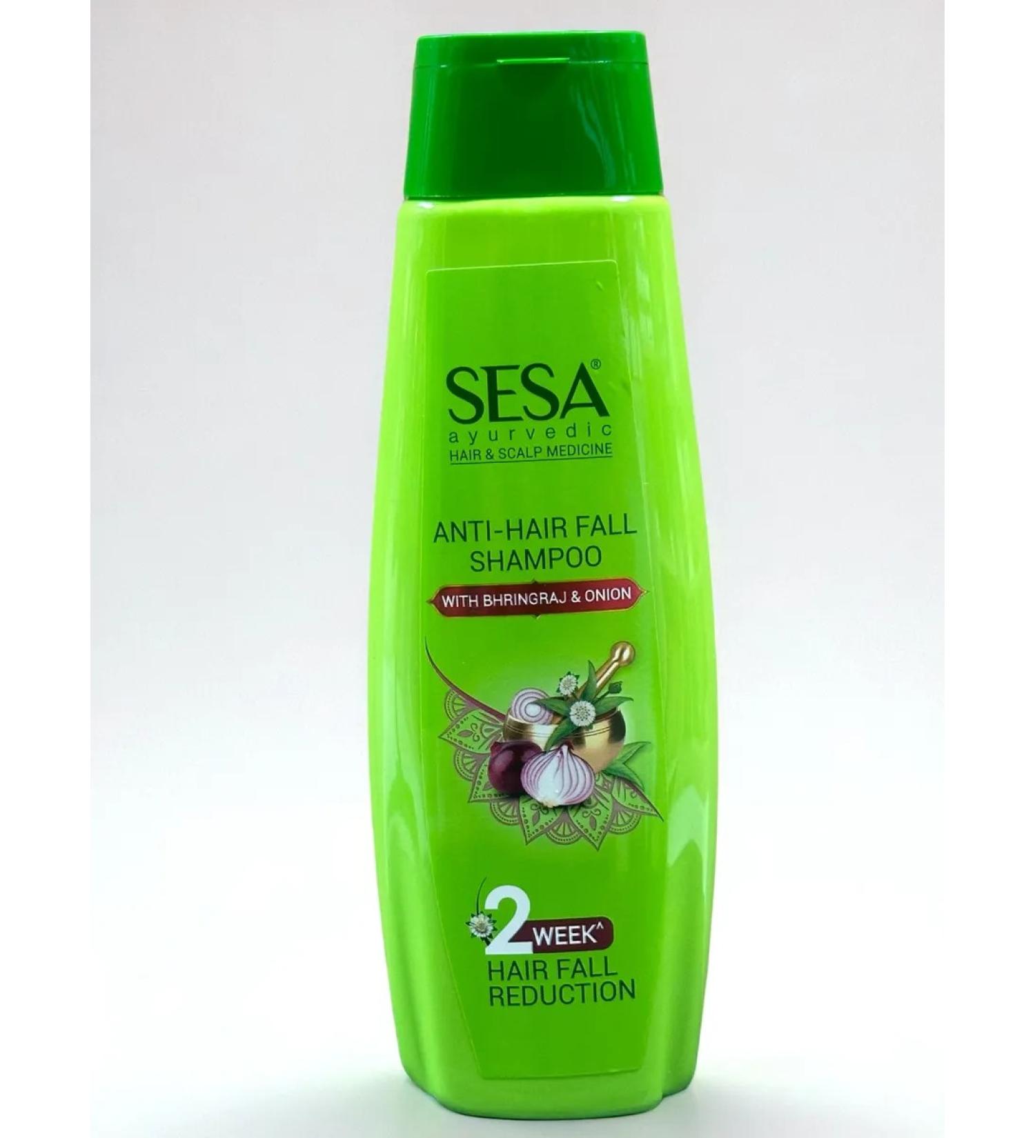 Sesa Ayurvedic shampoo 400 ml - against hair loss - Buy Online on GoSupps.com