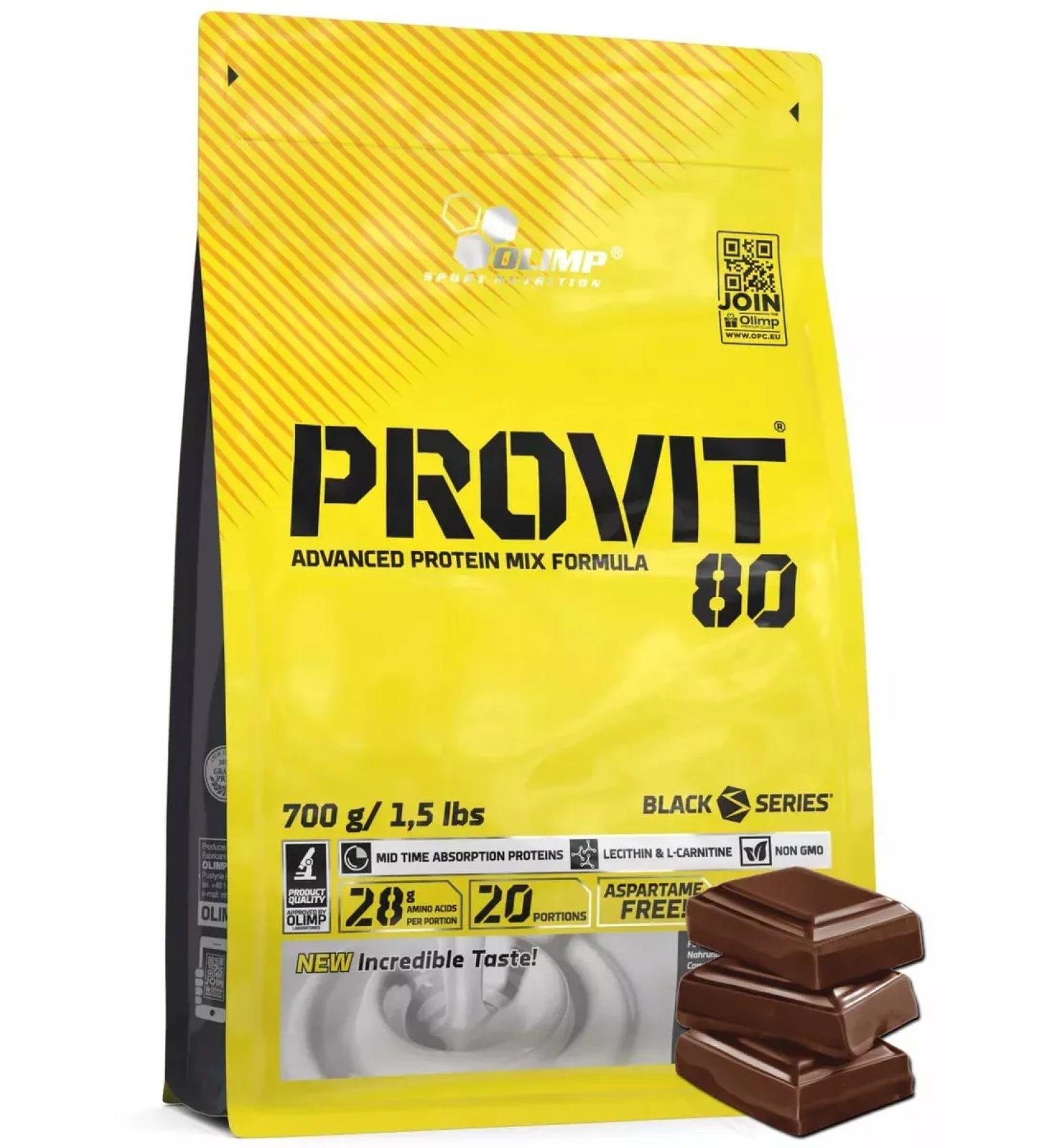 Olimp Sport Nutrition OLIMP Provit 80 Protein 700 g Chocolate