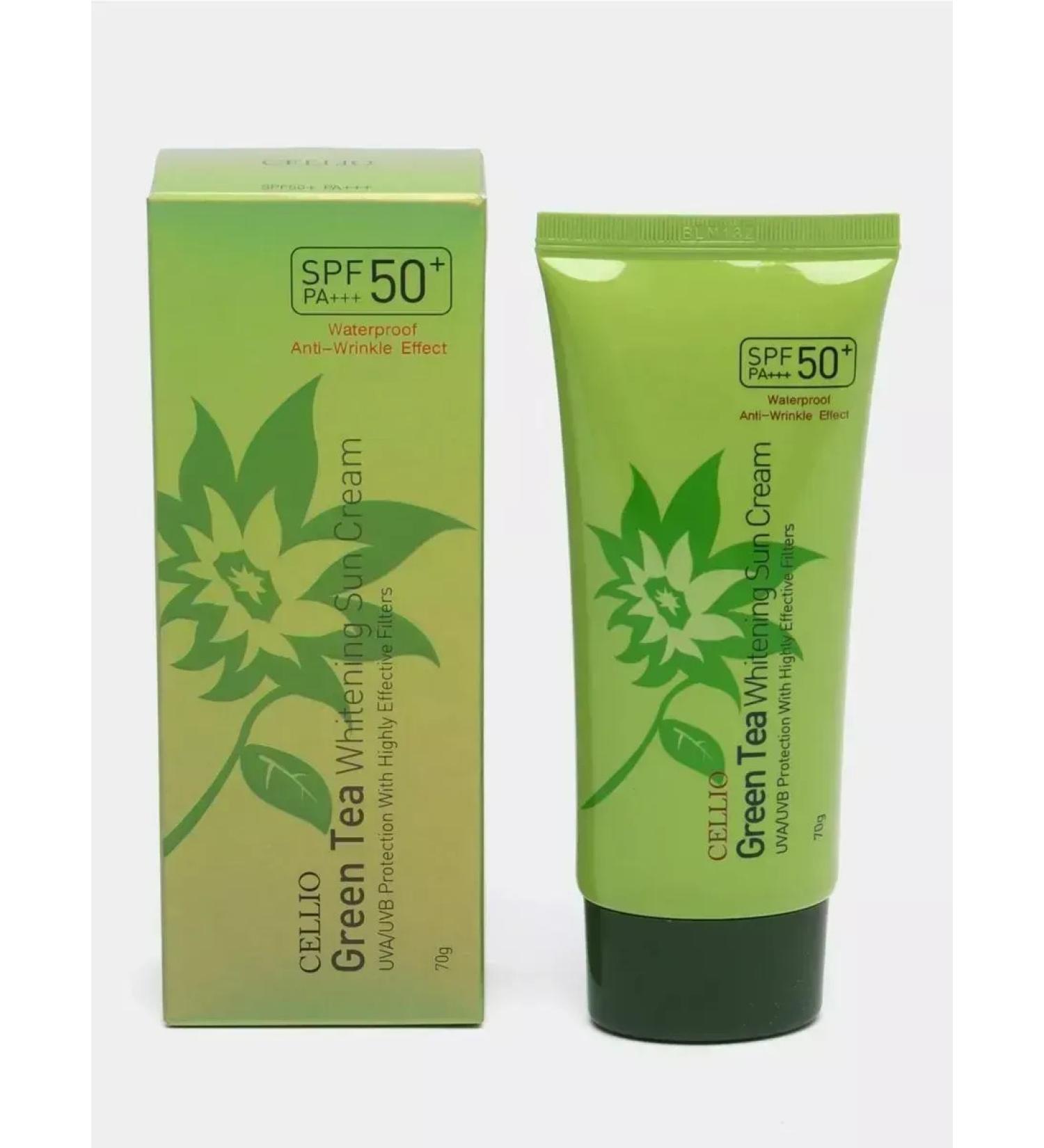 Cellio Moisturizer sunscreen with green tea