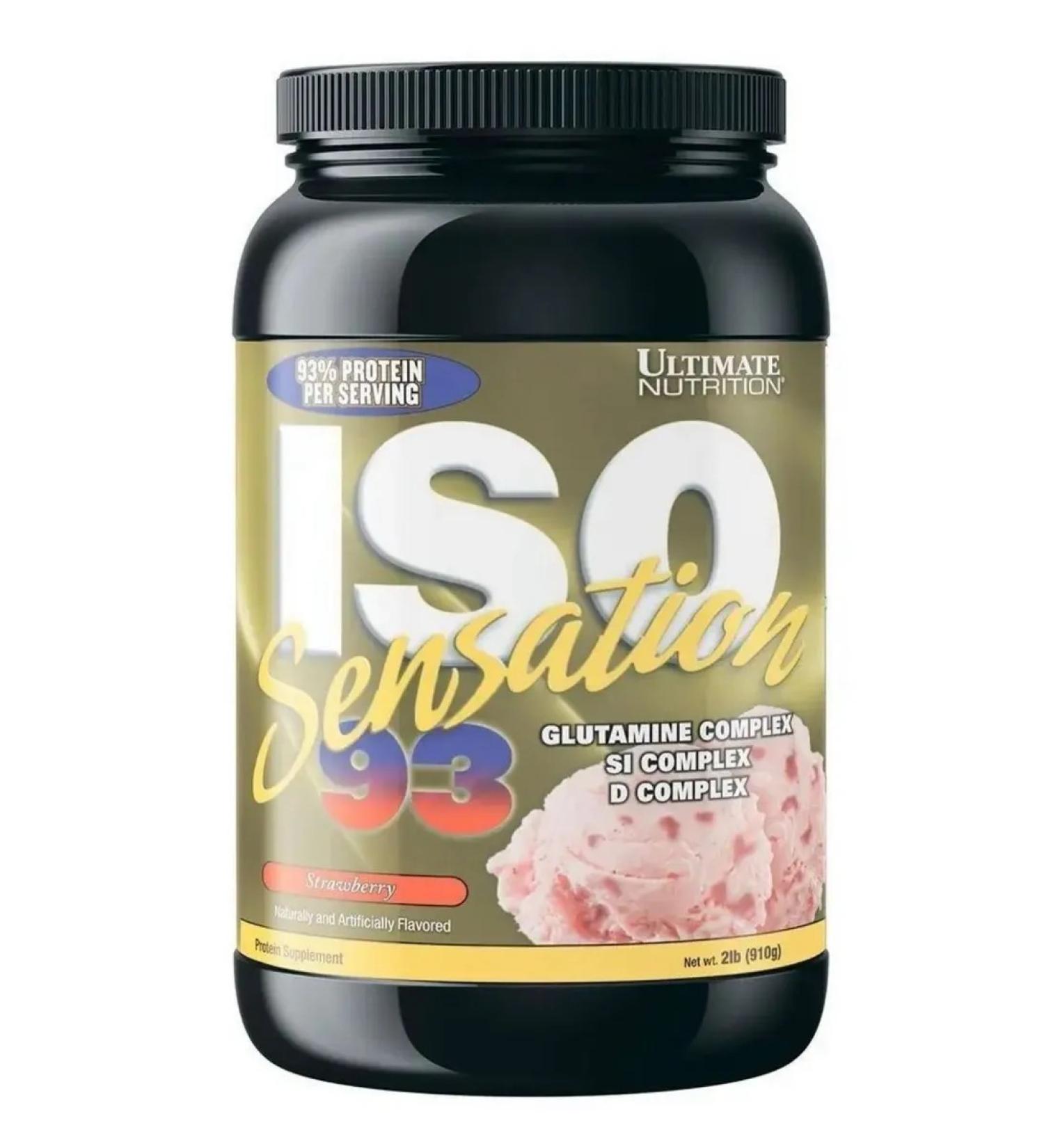 Ultimate Nutrition ISO Sensation 93 910 g strawberries