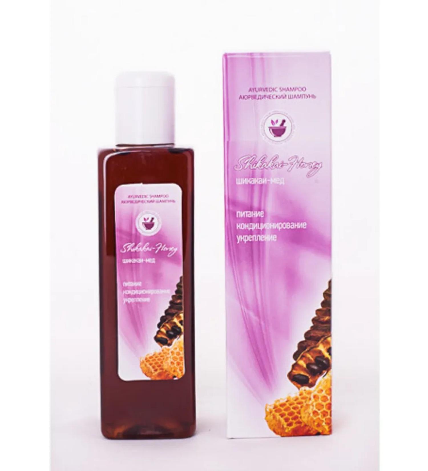 Shri Ganga Shikakai-Med shampoo-Shampoo "Shikakai-Honey"