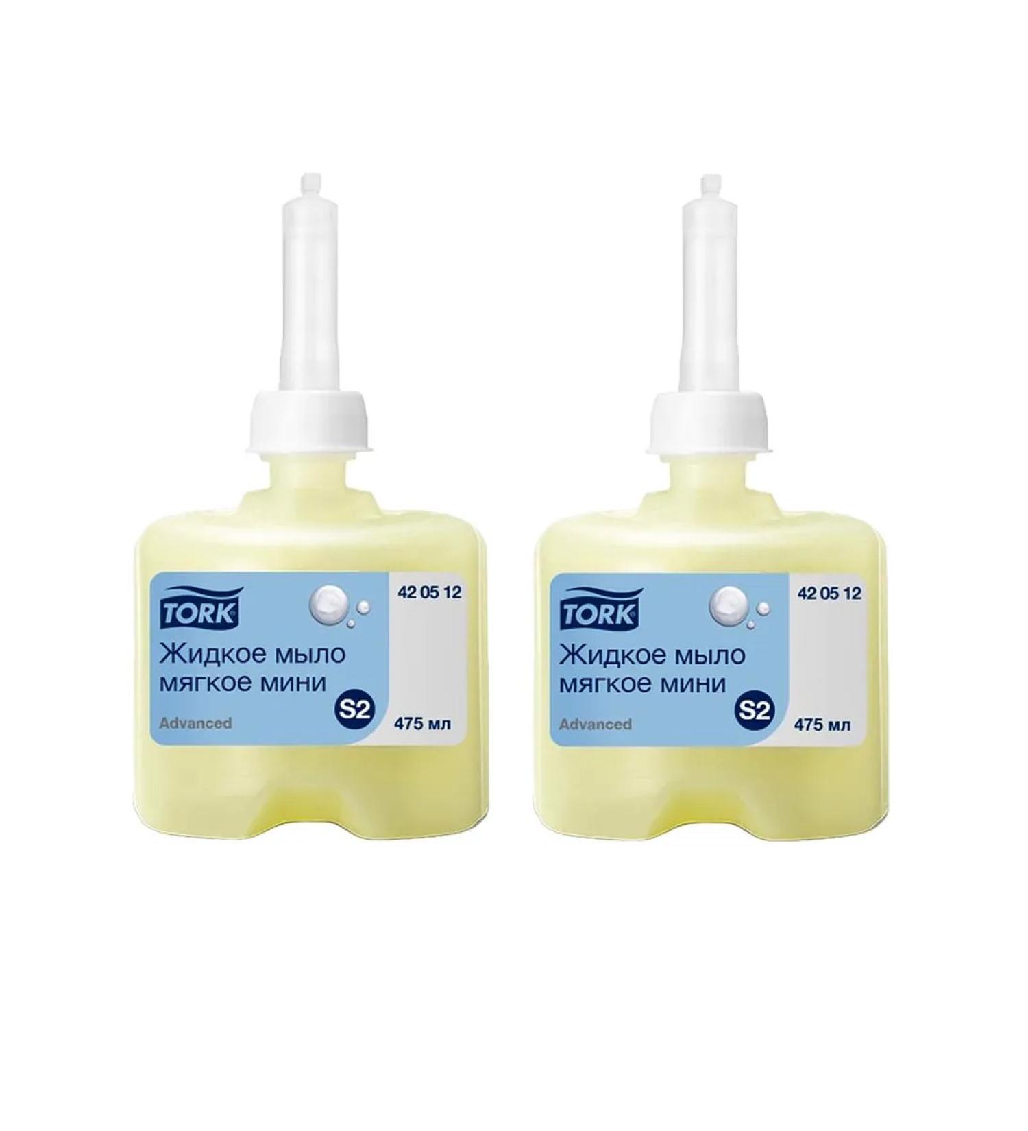 Tork Liquid soap mild mini for a dispenser 2 pieces - Buy Online on GoSupps.com