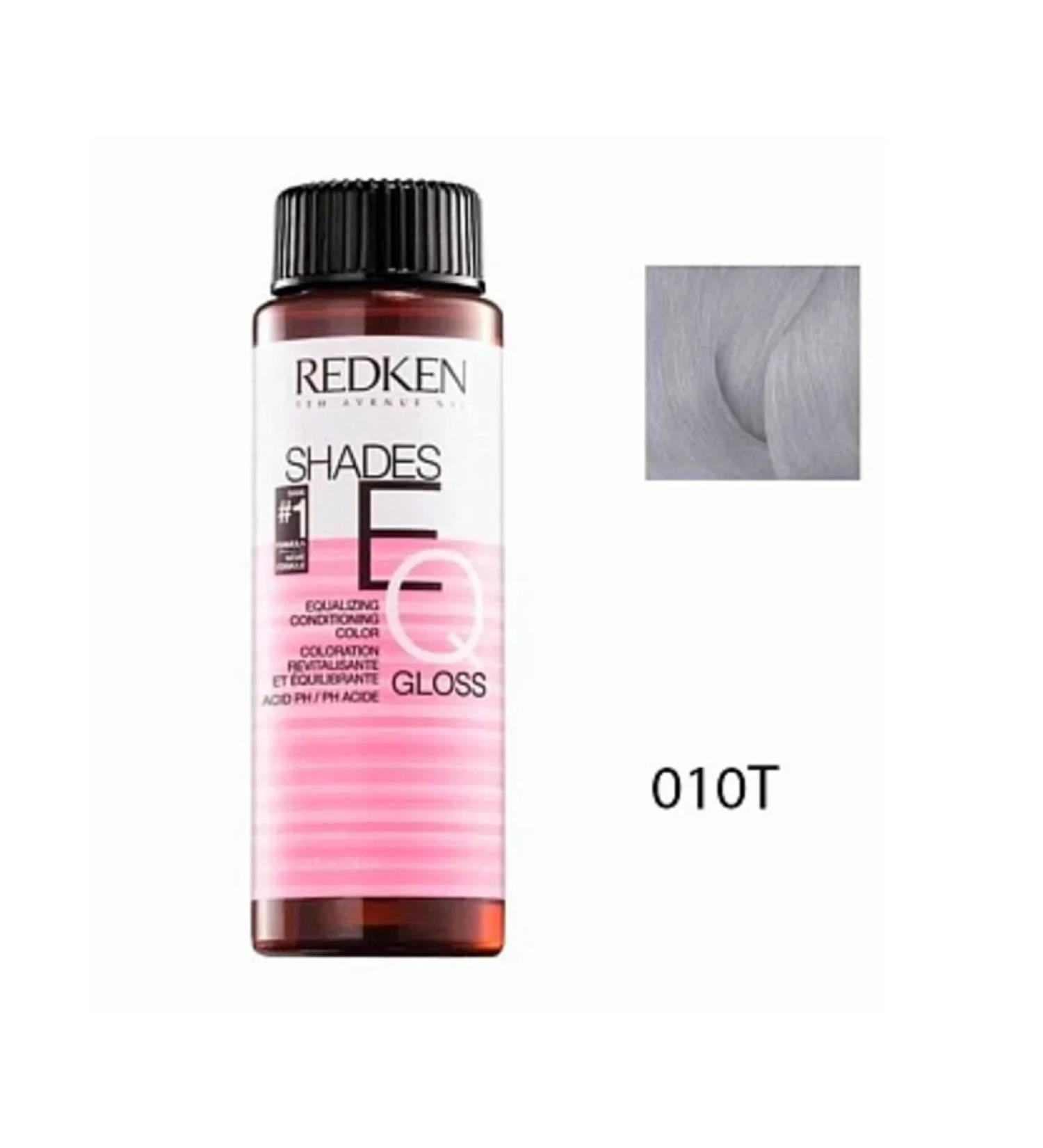 REDKEN 010T hair dye without ammonia Shades EQ Gloss 60 ml