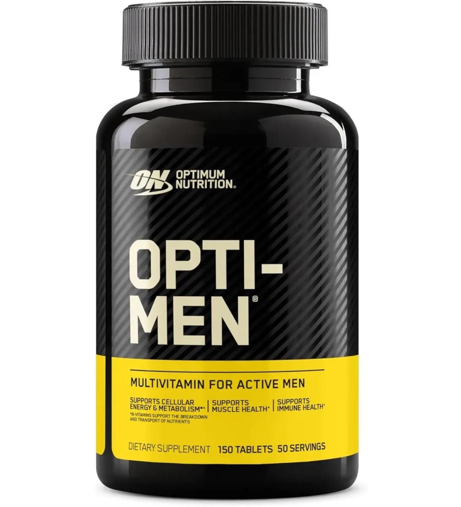 Optimum Nutrition Opti-Men multivitamins for men 150 tablets - Buy Online on GoSupps.com