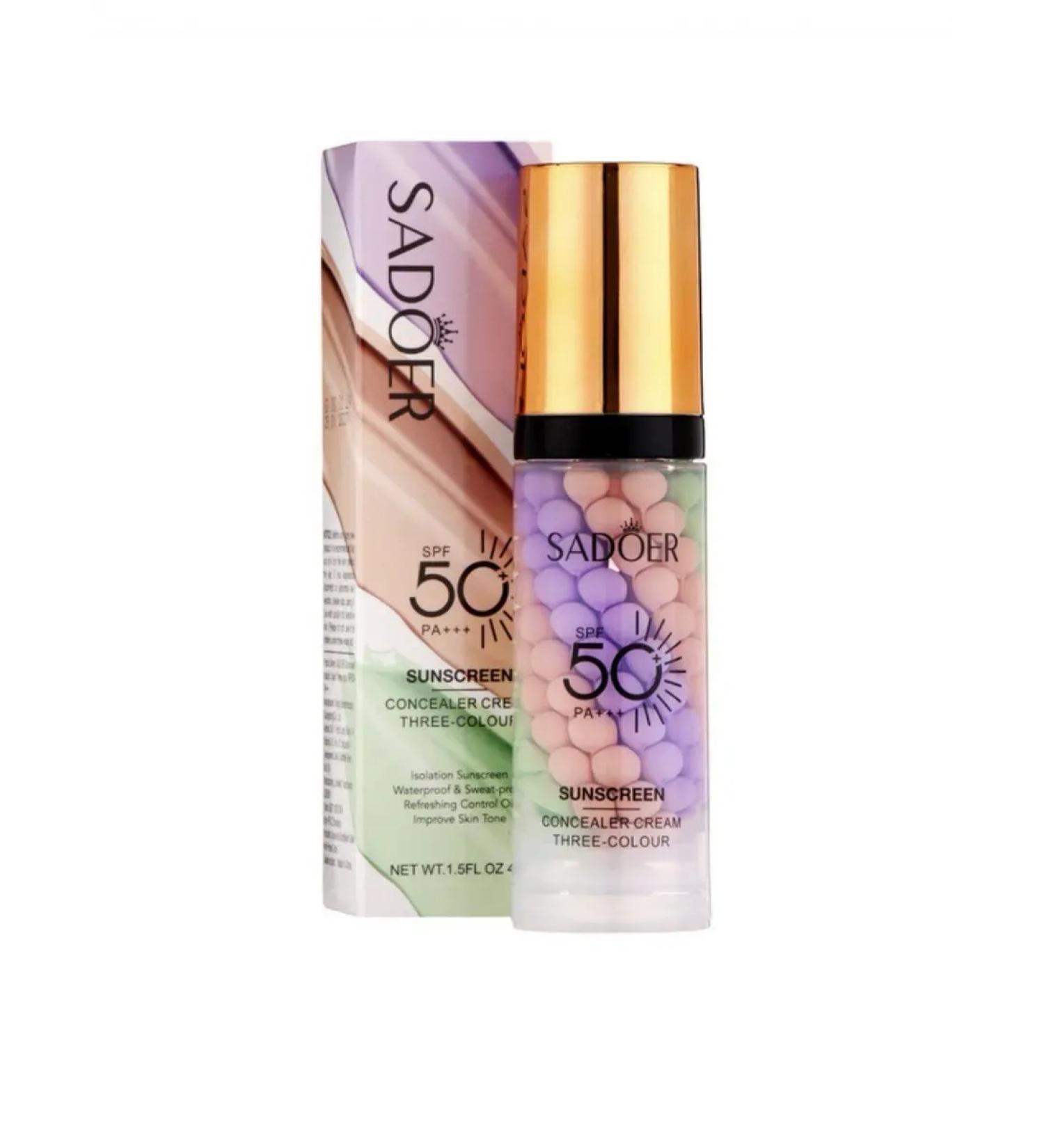 sadoer Base Basis for Makeup. Personer 3 in 1