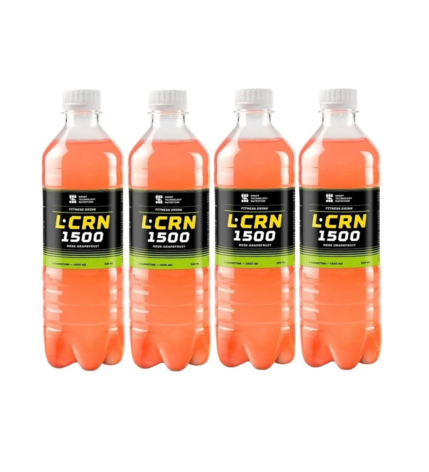 Sports technologies L-carnitine L-Carnitine 500ml 4pcs pink grapefruit