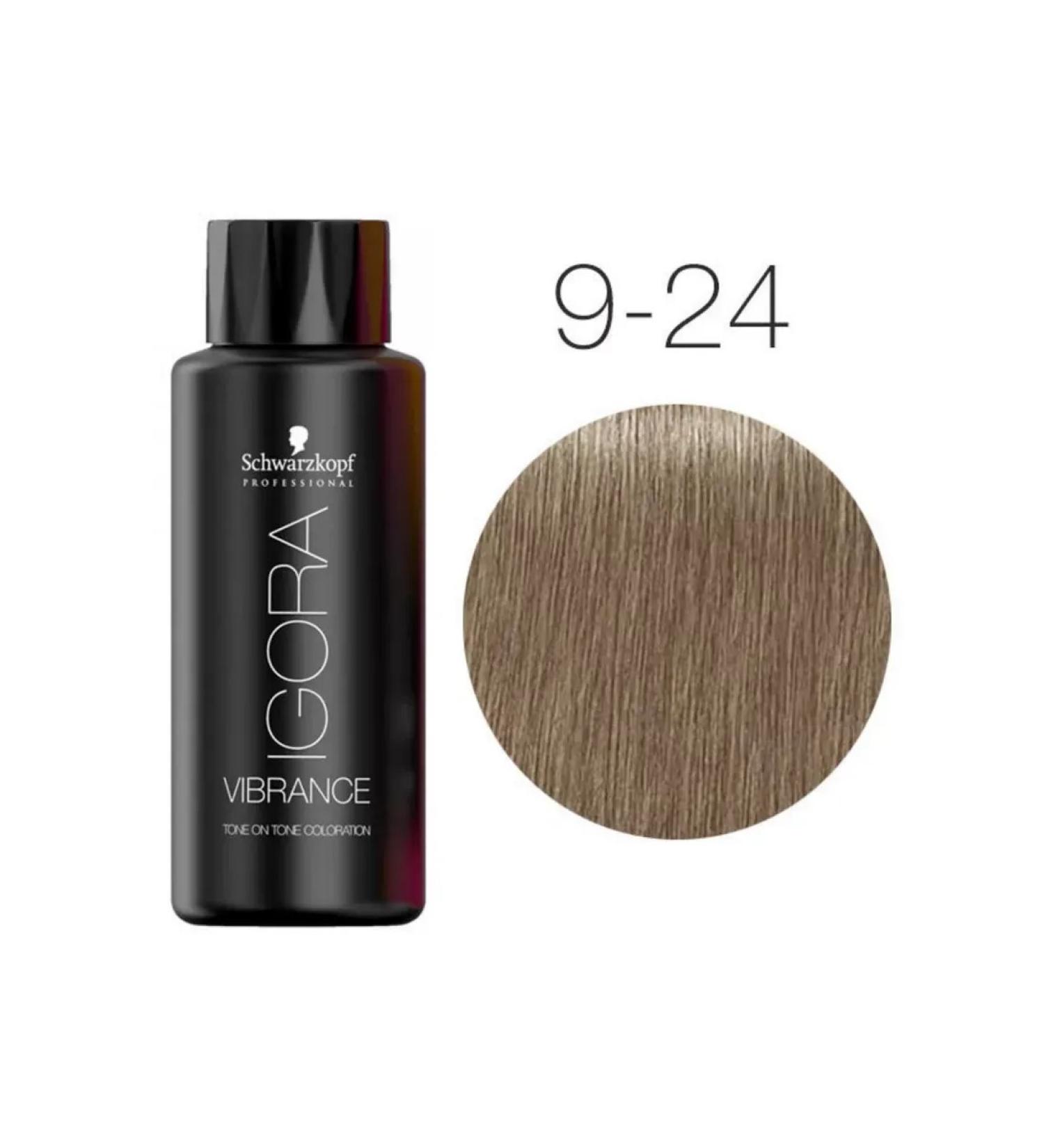 Schwarzkopf Professional Igora vibrancy 9-24 hair dye 60ml - Buy Online on GoSupps.com