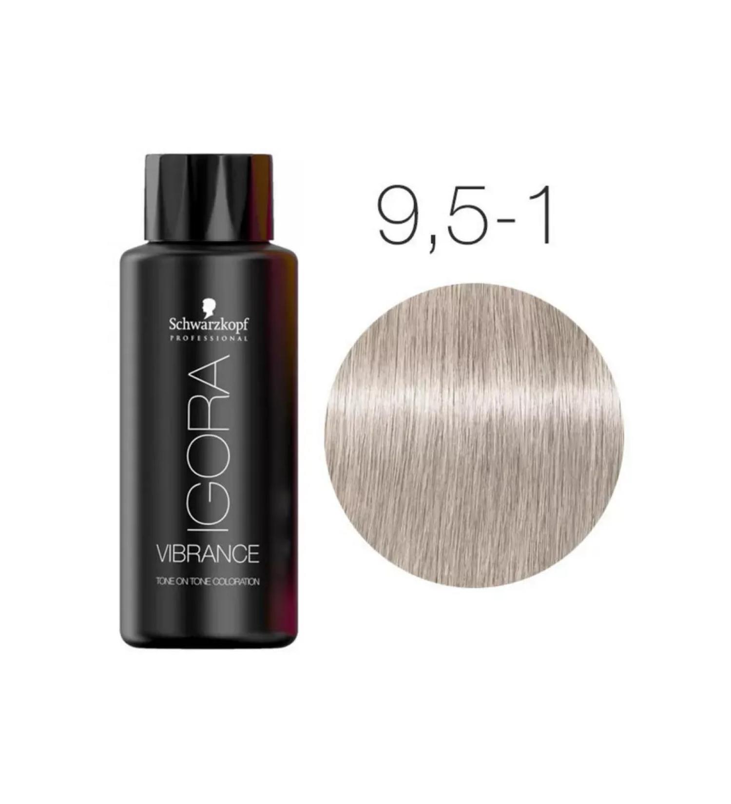Schwarzkopf Professional Igora vibrancy 9.5-1 hair dye 60ml - Buy Online on GoSupps.com