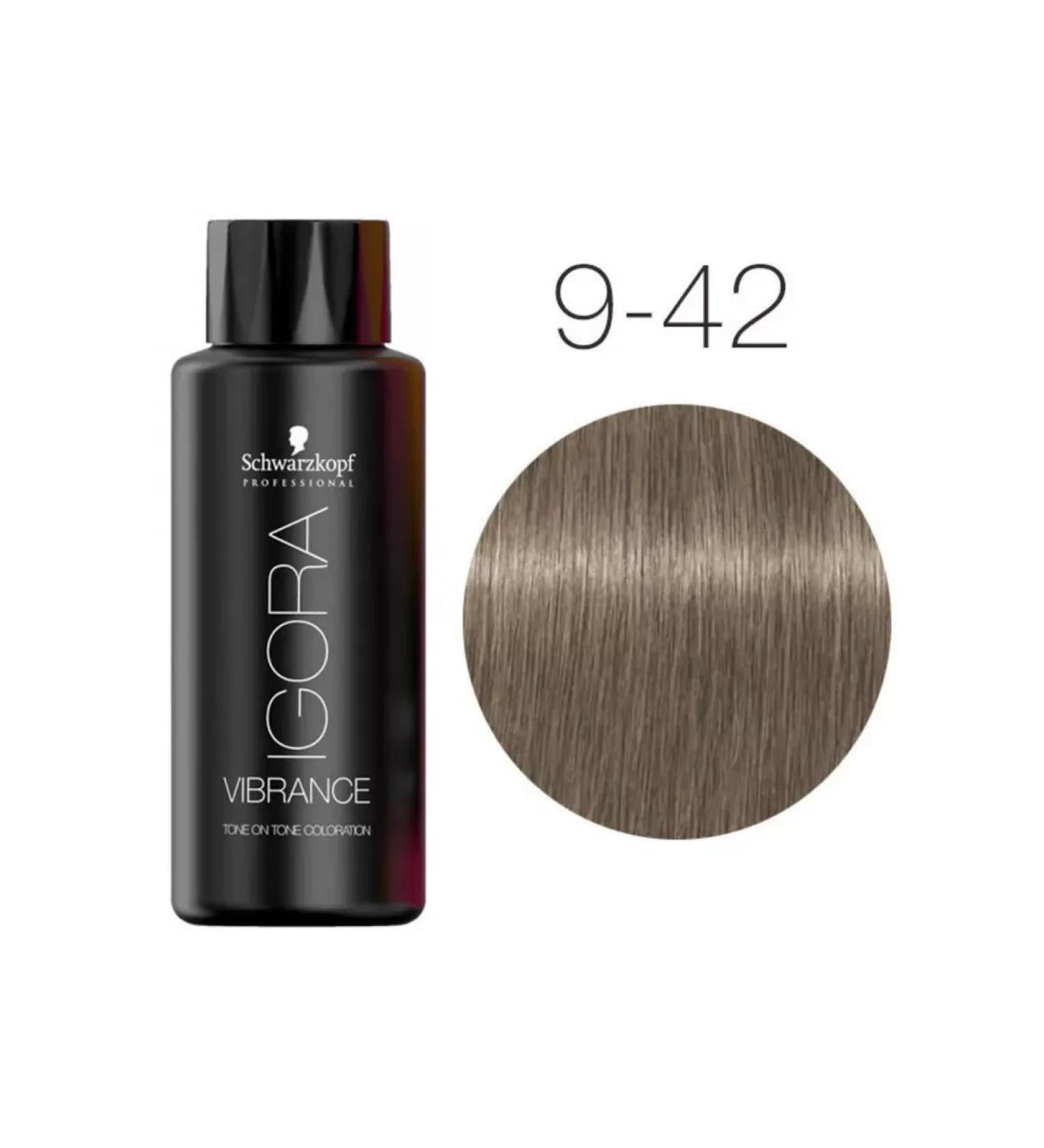 Schwarzkopf Professional Igora vibrancy 9-42 hair dye 60ml - Buy Online on GoSupps.com