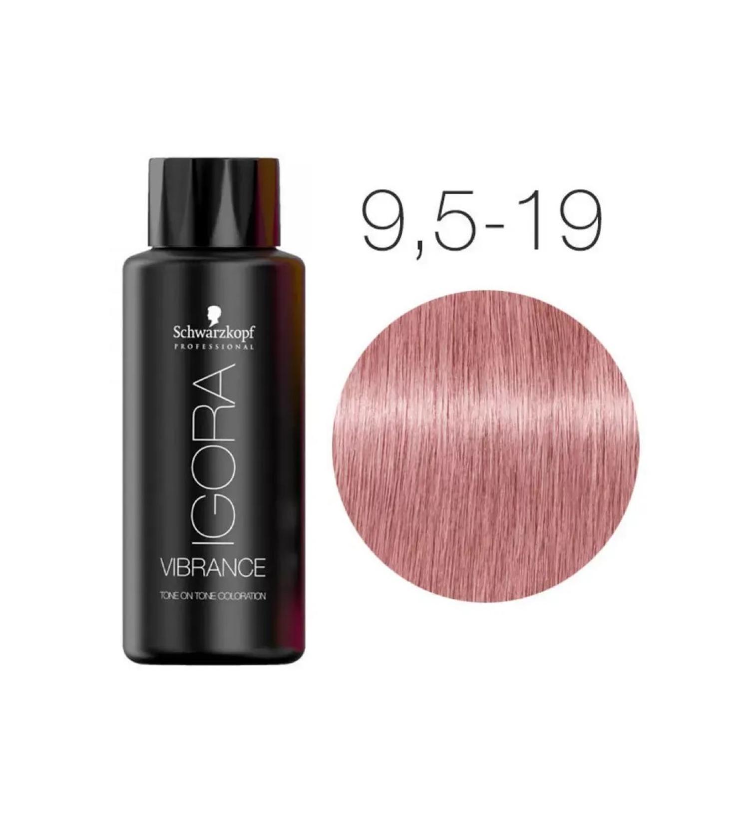 Schwarzkopf Professional Igora vibrant 9.5-19 hair dye 60ml - Buy Online on GoSupps.com
