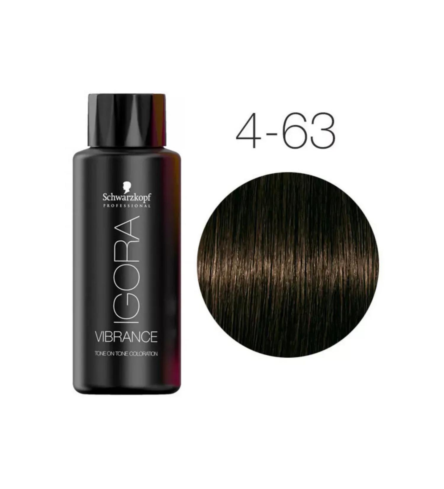 Schwarzkopf Professional Igora vibrant 4-63 hair dye 60ml - Buy Online on GoSupps.com