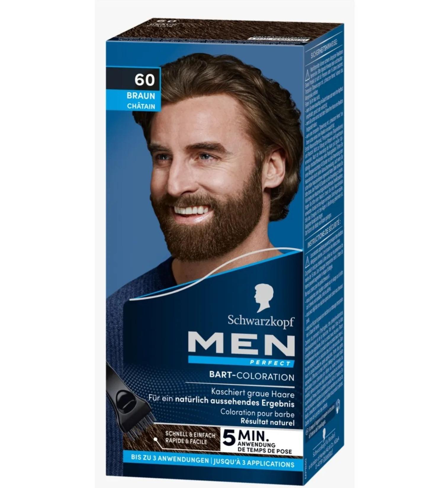 Schwarzkopf Men Perfect Bart Coloration Board paint 60