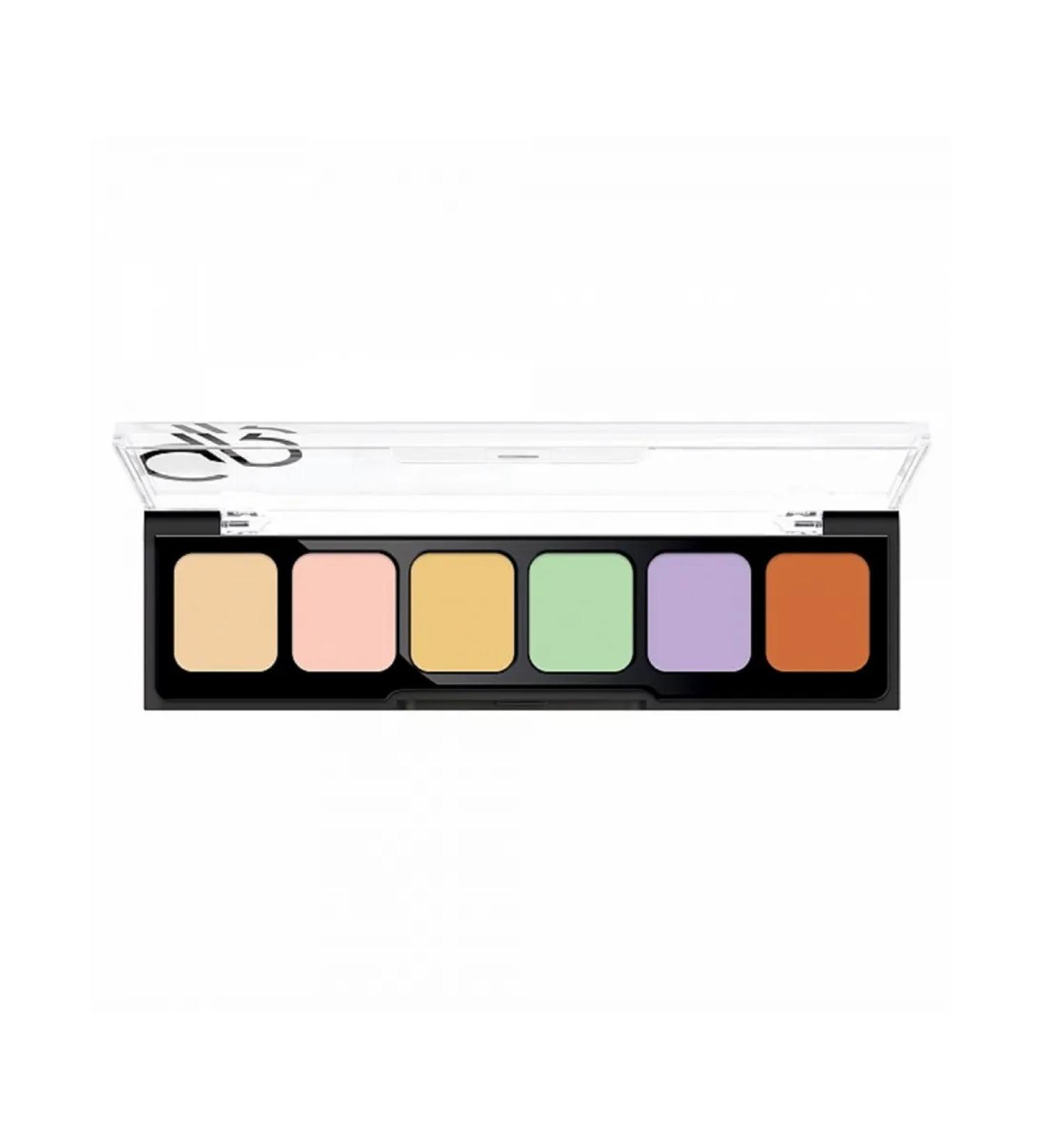 Golden Rose Palette of cream concealers camouflage face eyes - Buy Online on GoSupps.com