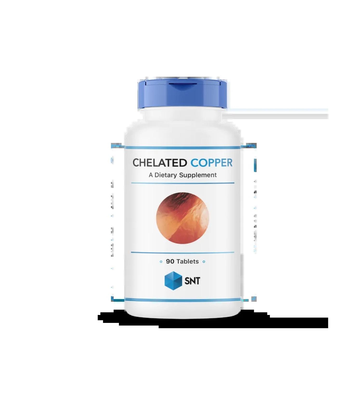 SNT Chelated Copper Copper Helat 60 tablets