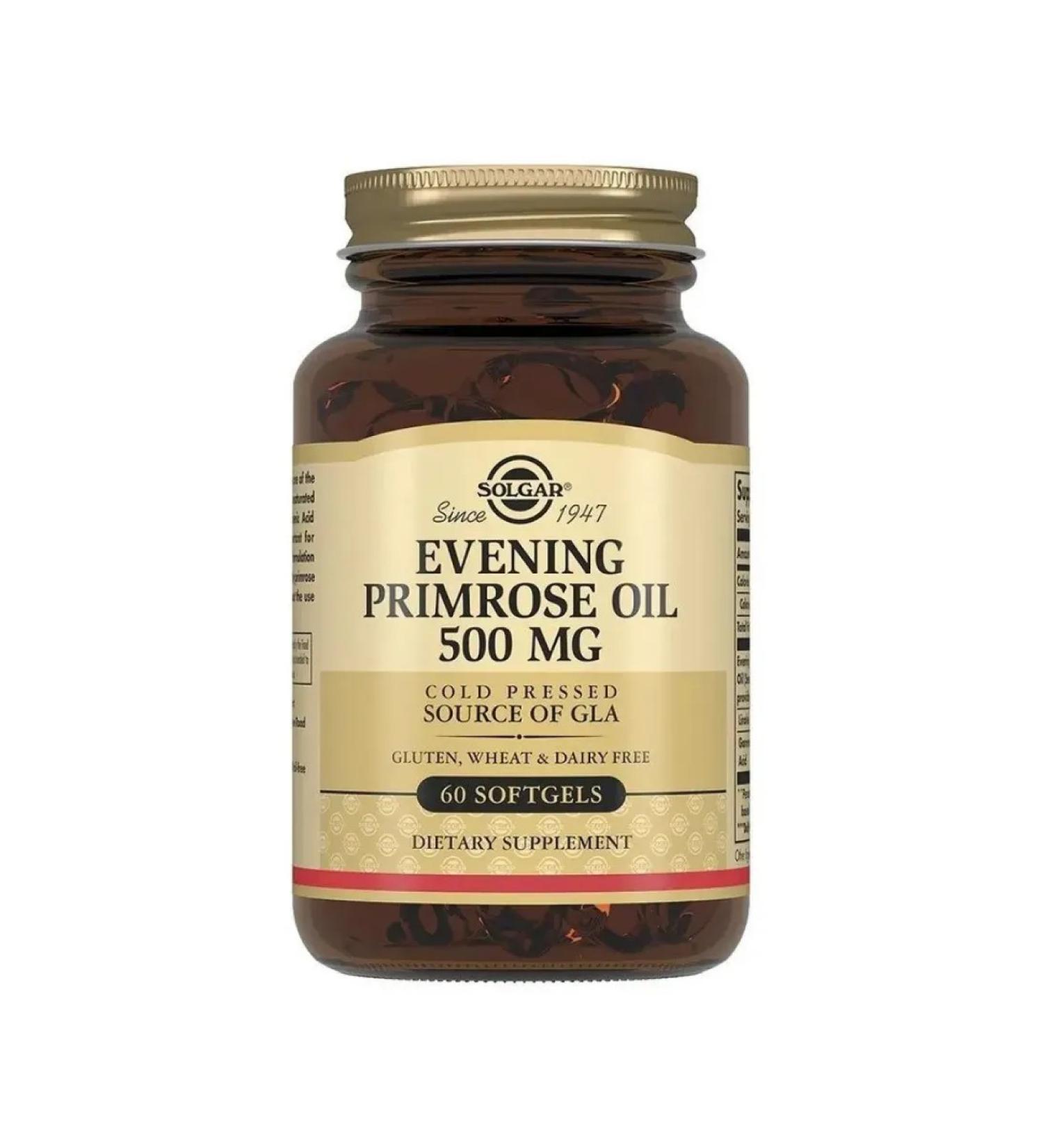 SOLGAR Evening Primrose Oil 500 Mg 60 capsules (718 mg)