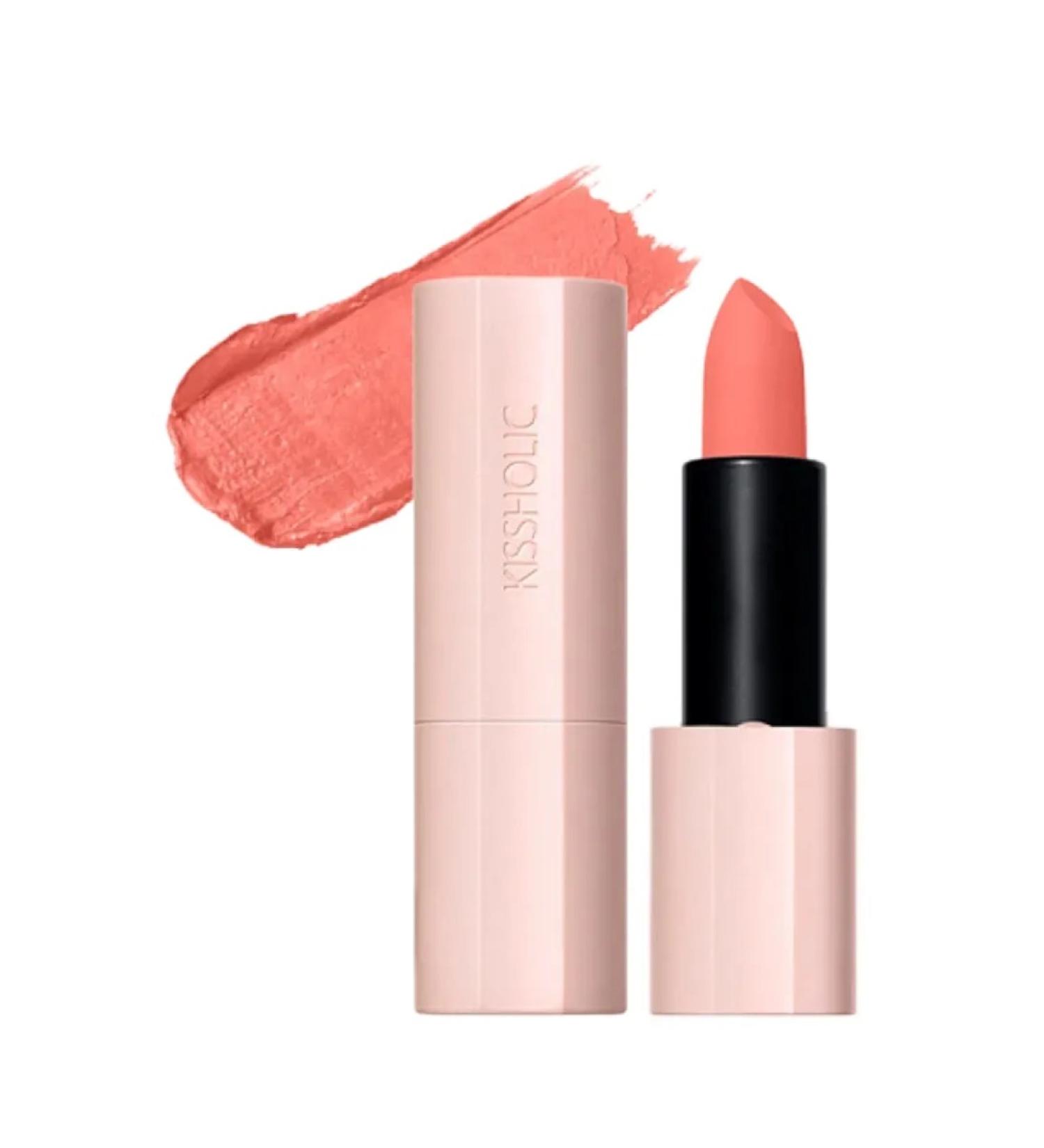 THE SAEM Matte lipstick Kissholic lipstick tone BE01 STAY NUDE 3.5 g - Buy Online on GoSupps.com