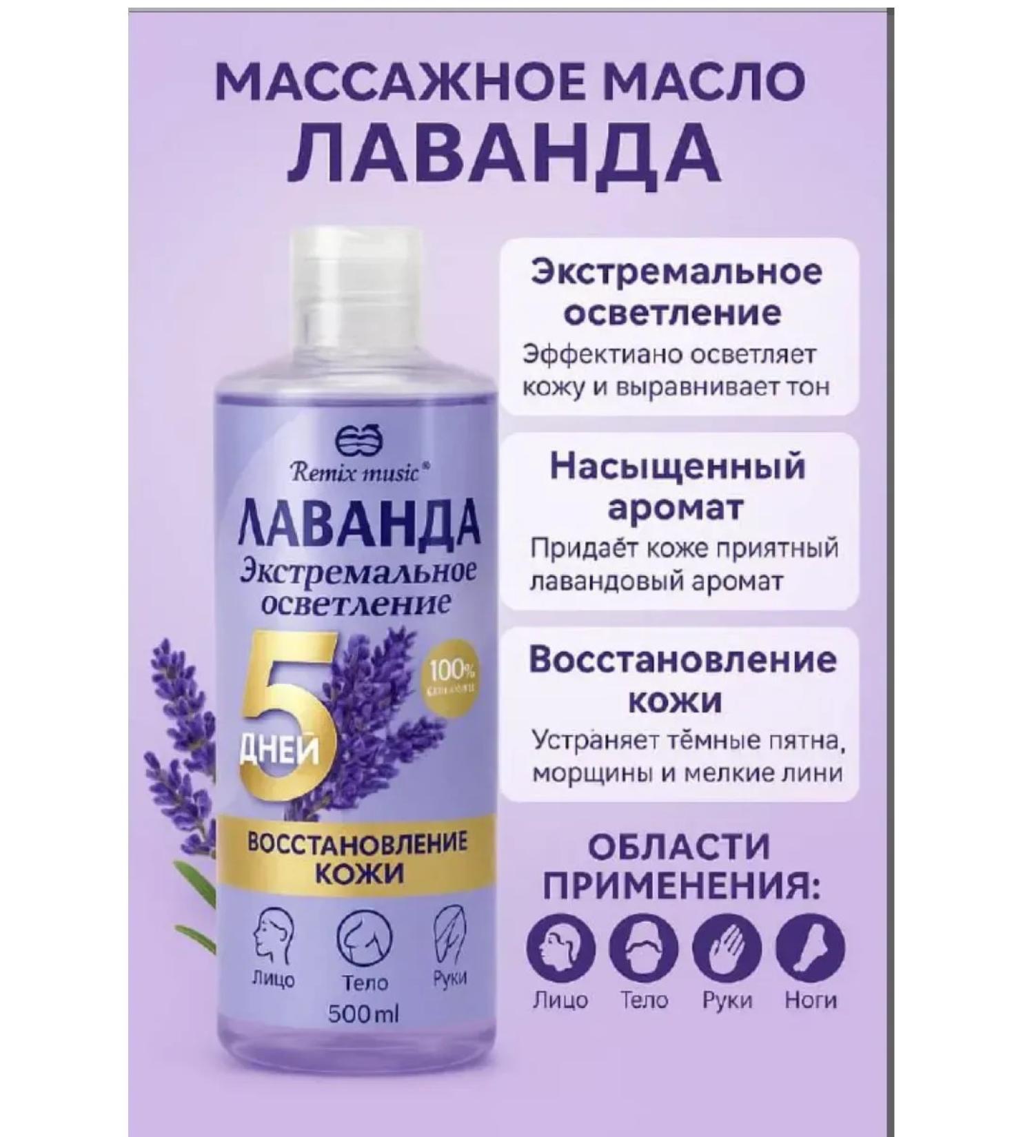 SANDROWB Moisturizing massage oil with lavender aroma - Buy Online on GoSupps.com
