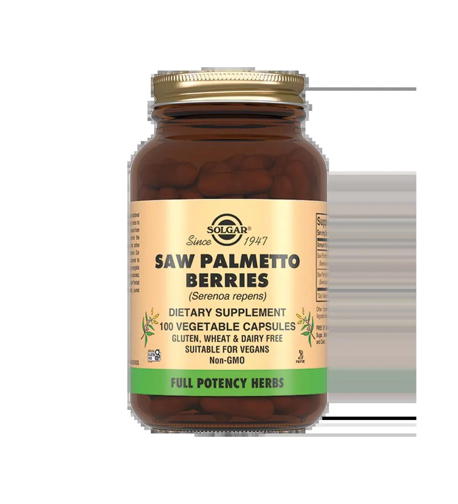 SOLGAR Berries with palmetto 100 pcs - Buy Online on GoSupps.com