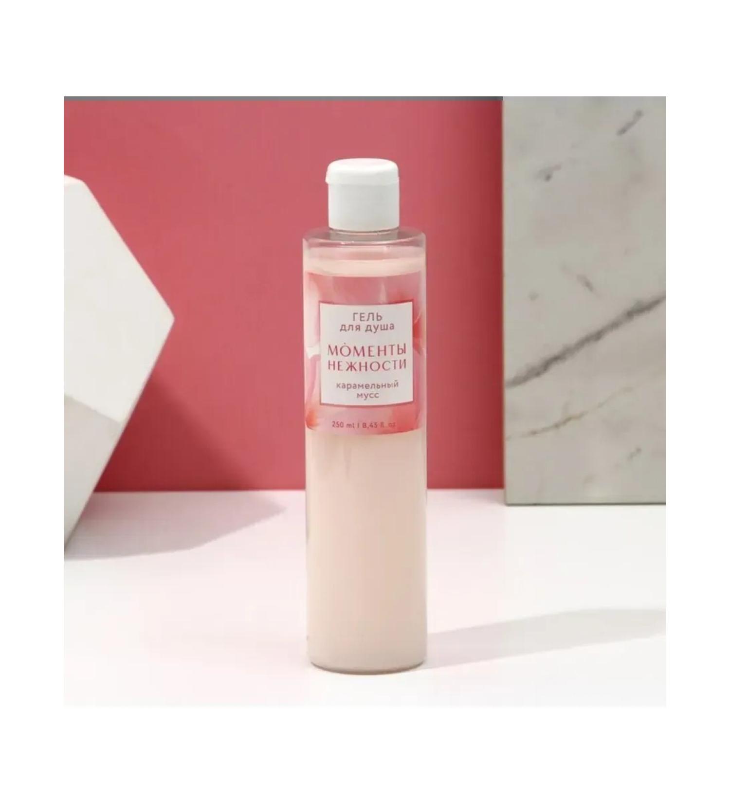 Pure happiness Shower gel "moments of tenderness" the aroma of caramel - Buy Online on GoSupps.com