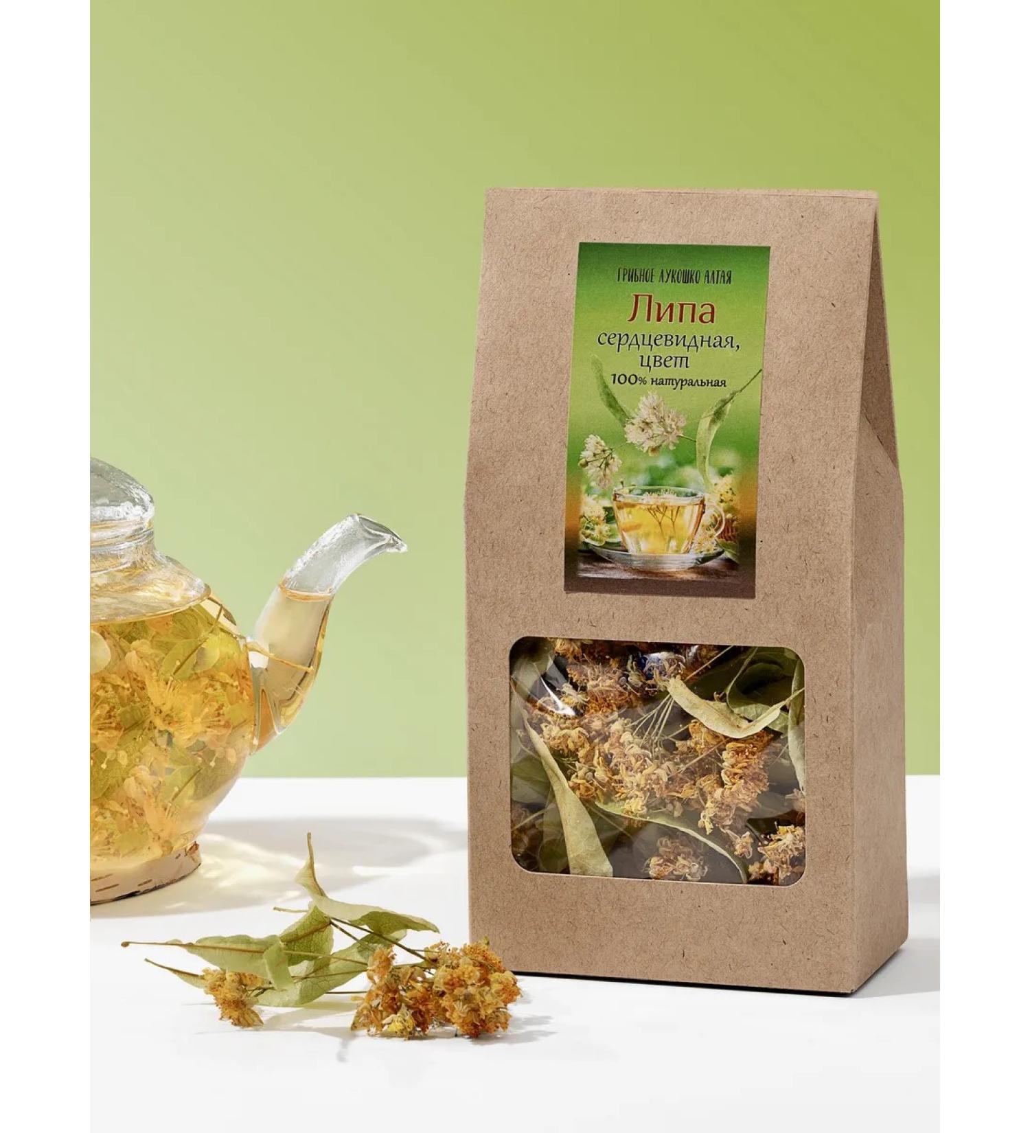 Mushroom basket of Altai Linden color dried for tea 40 g altai - Buy Online on GoSupps.com