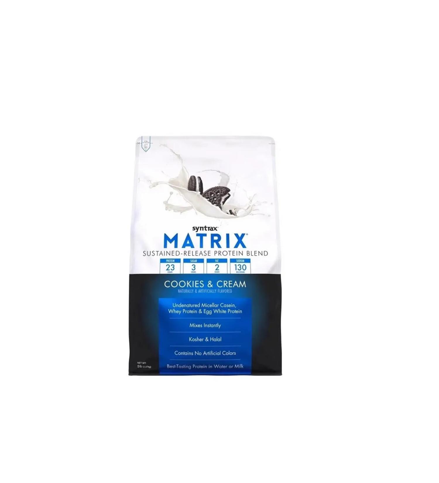 SYNTRAX Protein Matrix 5.0 - 2270 g cookie -cream
