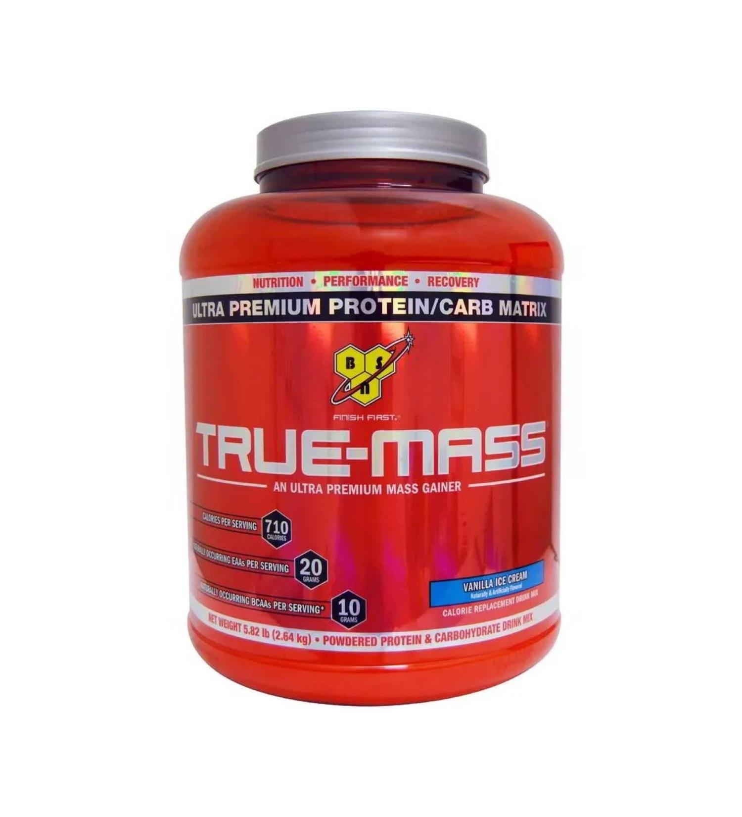 BSN Heiner True-Mass 2640 gr vanilla ice cream
