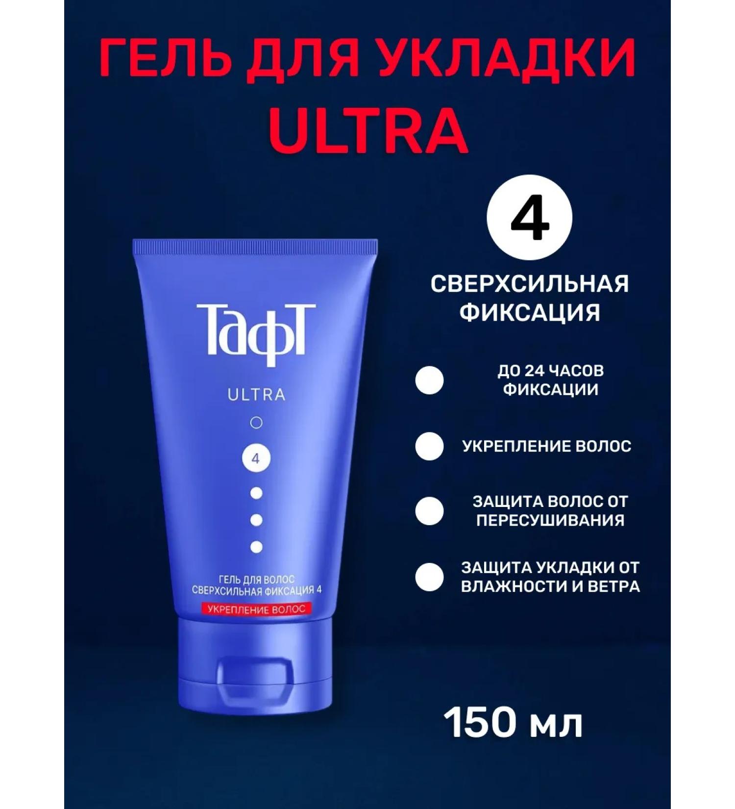 taft Hair gel Strengthening 4 150 ml - Buy Online on GoSupps.com