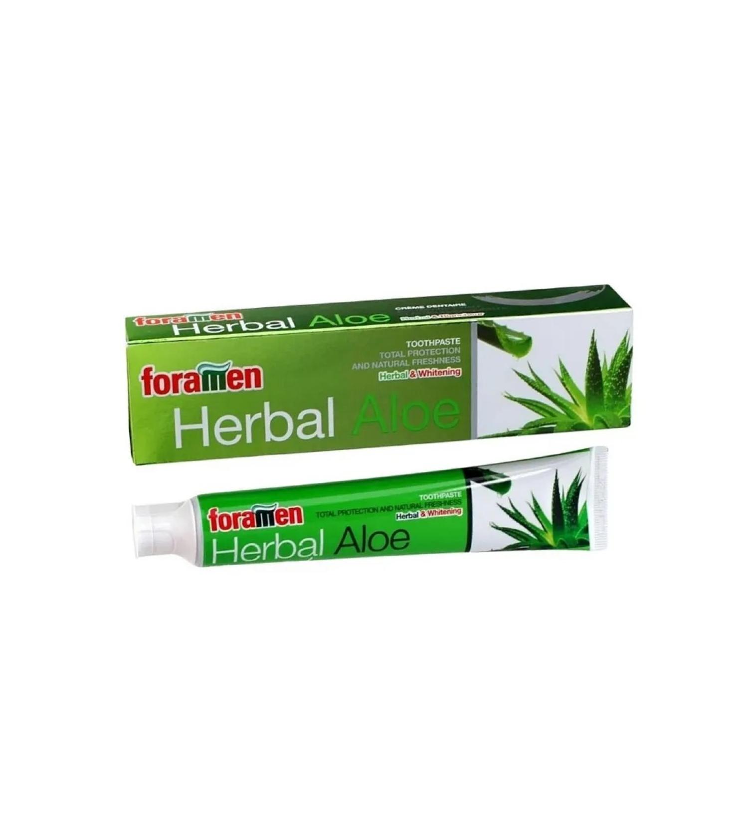 Foramen Toothpaste whitening aloe - Buy Online on GoSupps.com