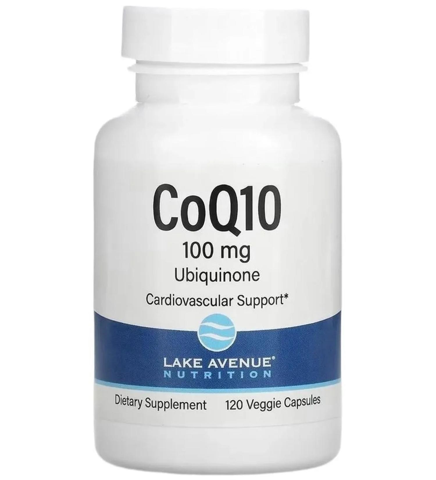 Lake Avenue Coenzyme Q10 120 capsules - Buy Online on GoSupps.com