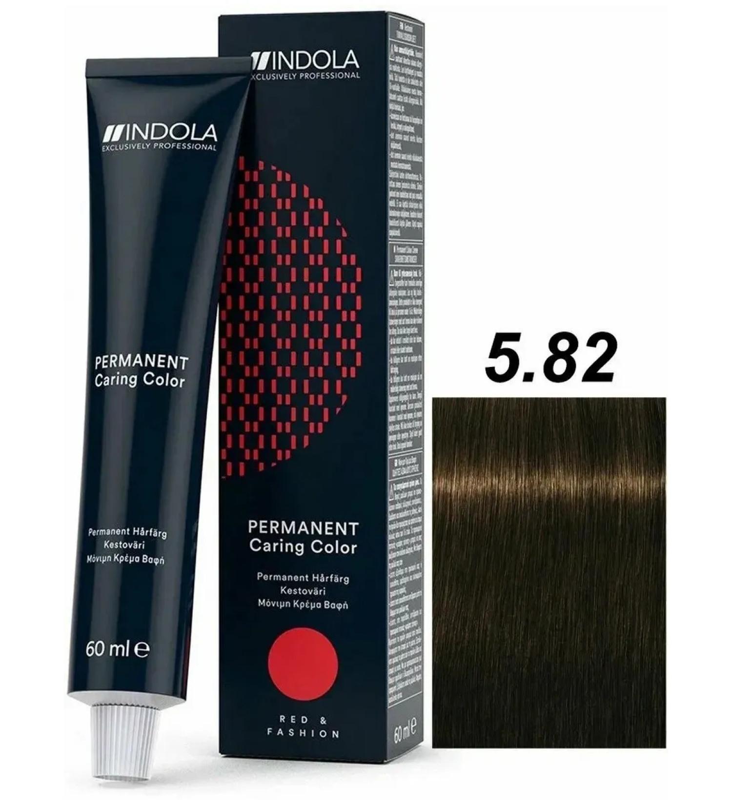 INDOLA Red Fashion 5.82 Persistent hair dye 60ml
