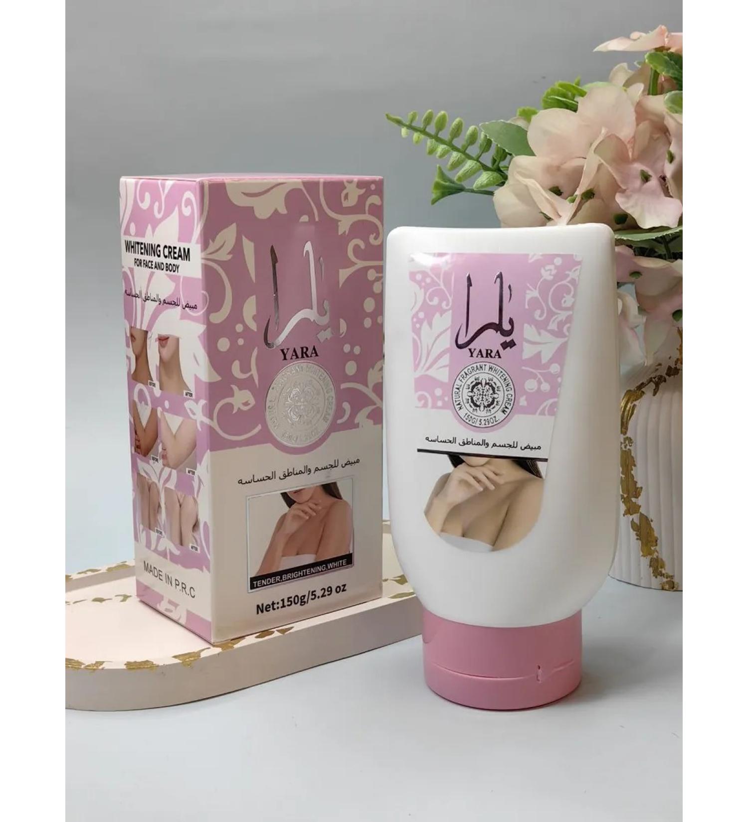 cosmetics sale Whitening and moisturizing body cream Yara 150 ml - Buy Online on GoSupps.com