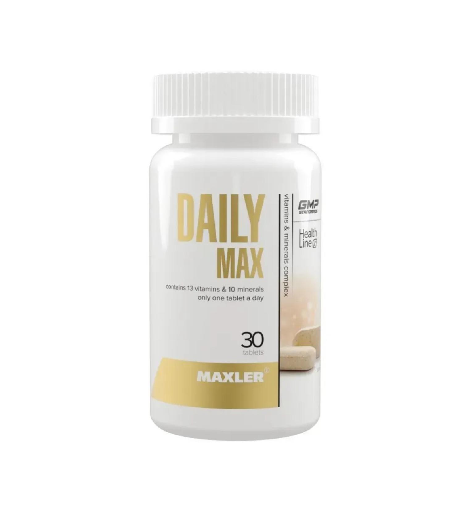 Maxler Daily Max Tablets 30 pcs tablets weighing 1 5 G-2 pcs - Buy Online on GoSupps.com