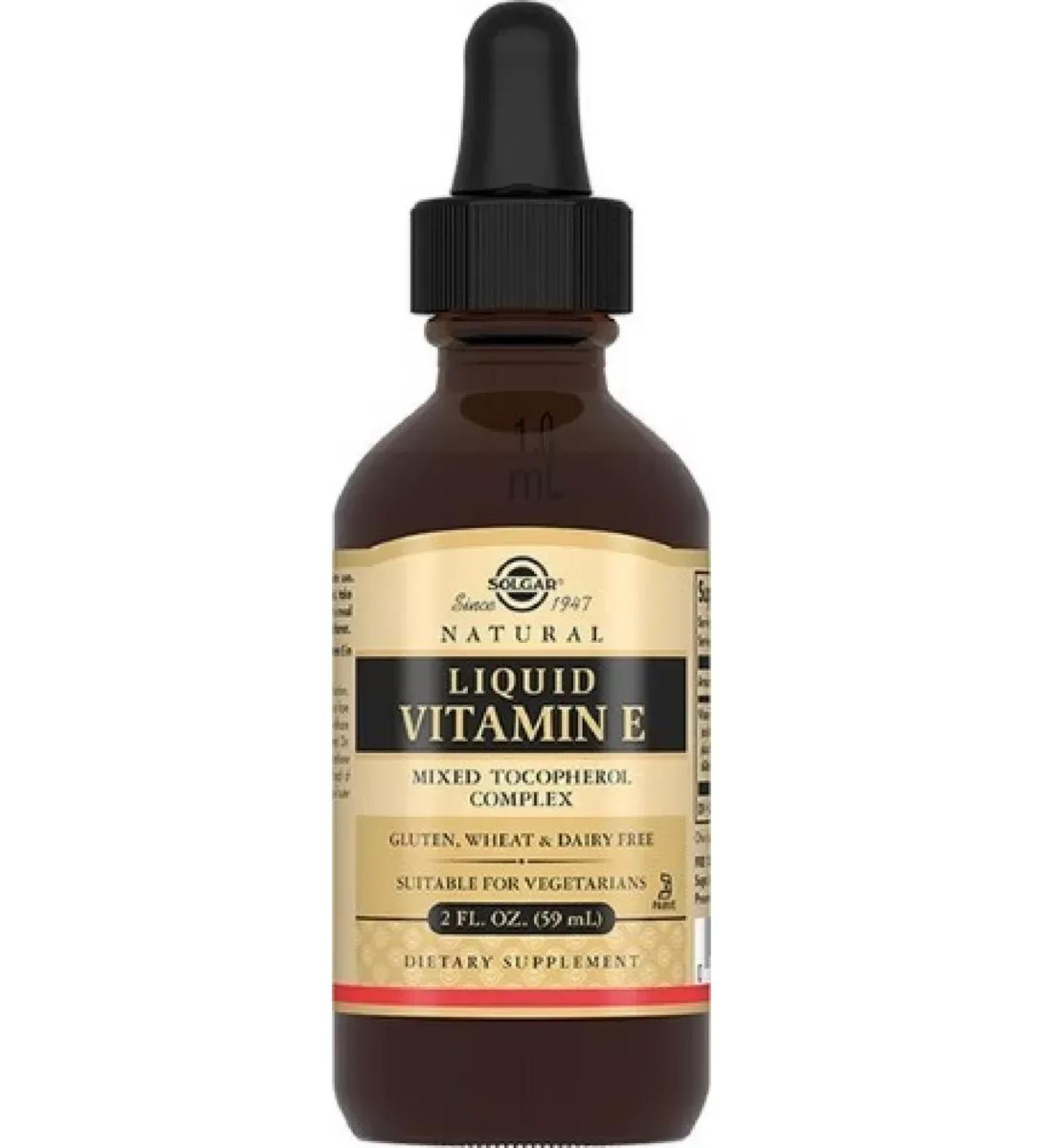 Solgar vitamin E liquid 59 g ml-2 pcs