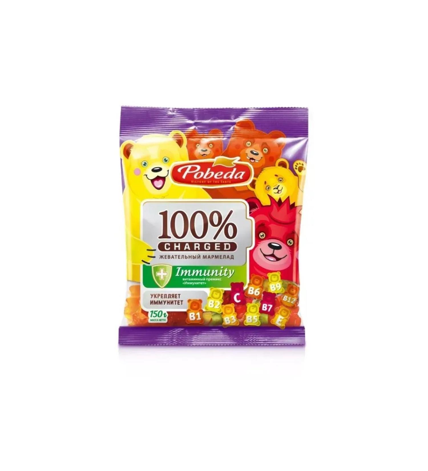Charged Marmalade chewing immunity 150.0-4 pcs - Buy Online on GoSupps.com