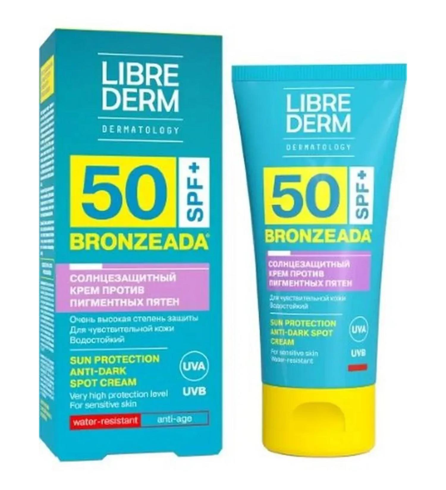 LIBREDERM Bronzeada SSRO COMPLE COMPLE COMPLE PIGM SPF50 50 ml -4 pcs - Buy Online on GoSupps.com