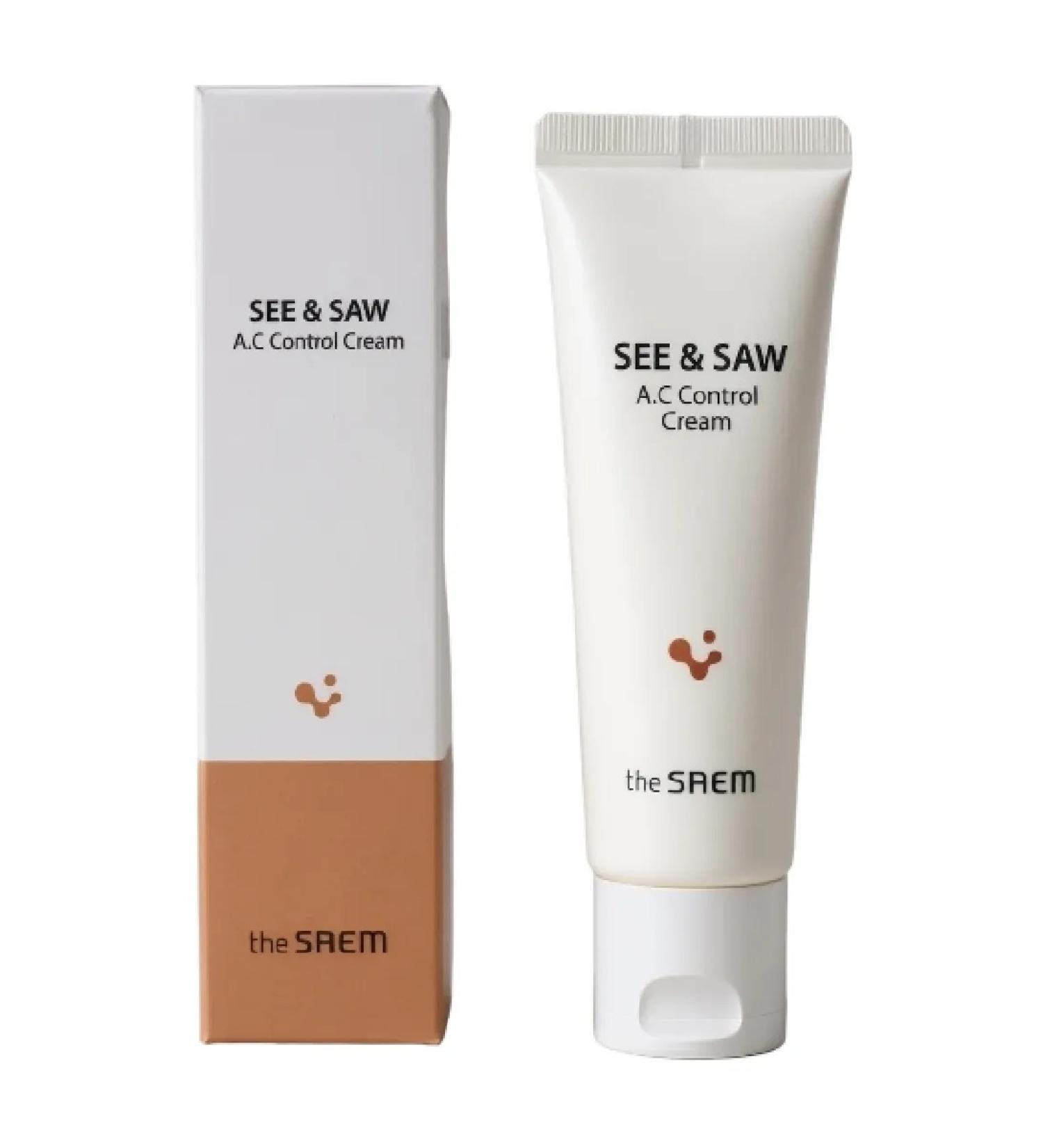 THE SAEM Cream for monitoring oily skin See & Saw 50 ml